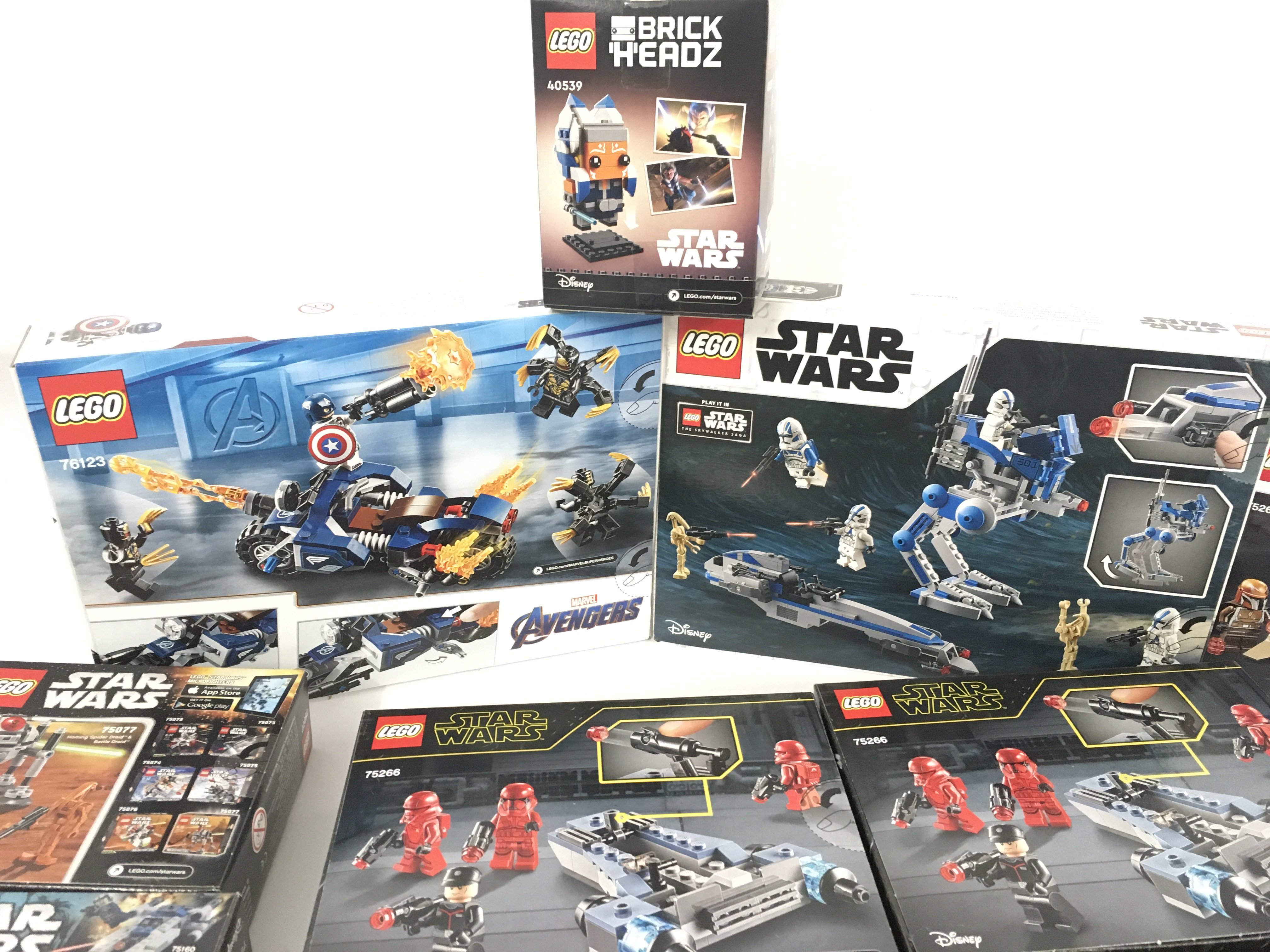 A collection of 18 unopened lego sets all Star War - Image 2 of 6
