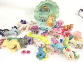 A collection in excess of 20 MY LITTLE PONY models