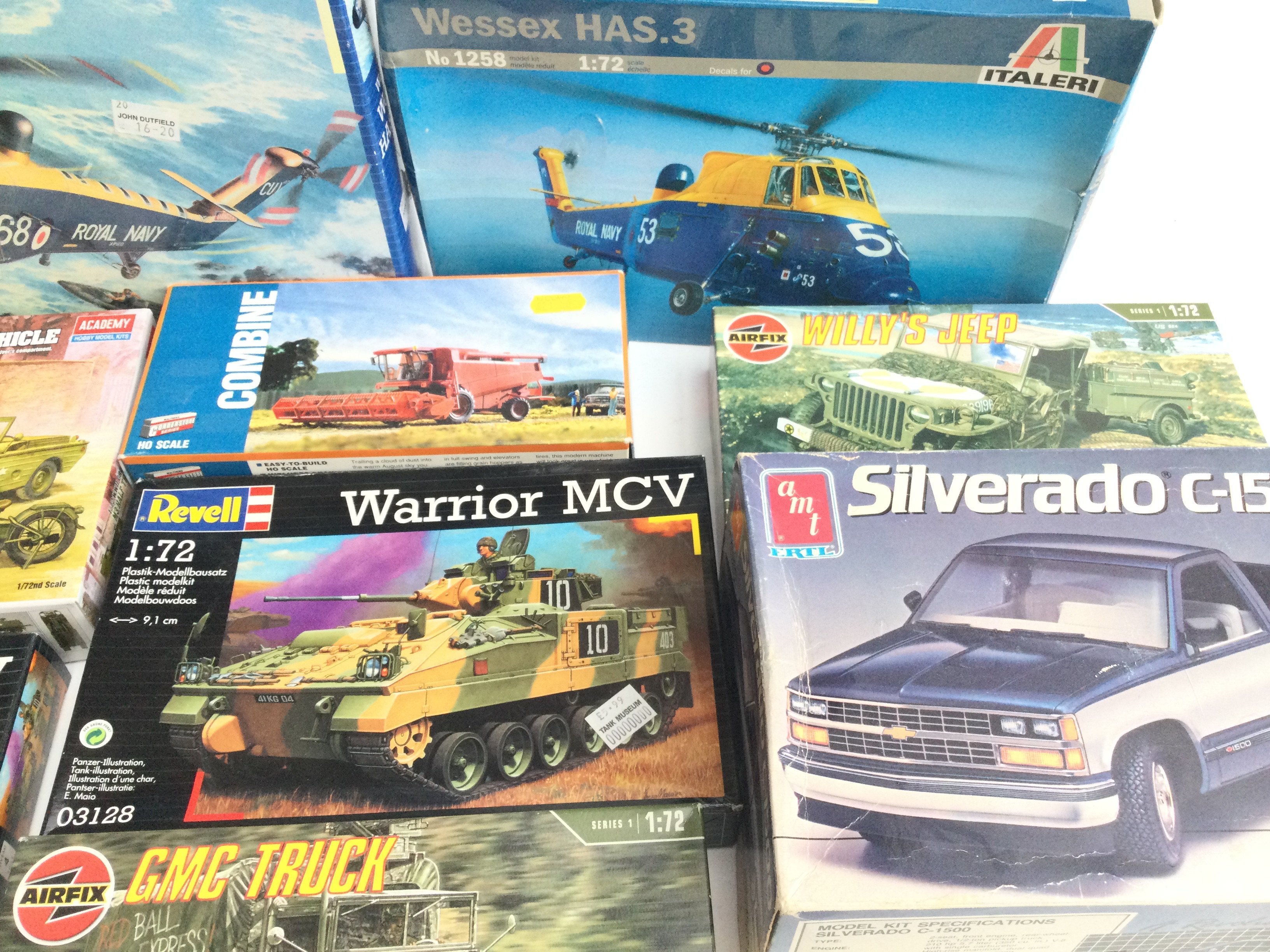 A Collection of Various Model Kits including Airfi - Image 3 of 5