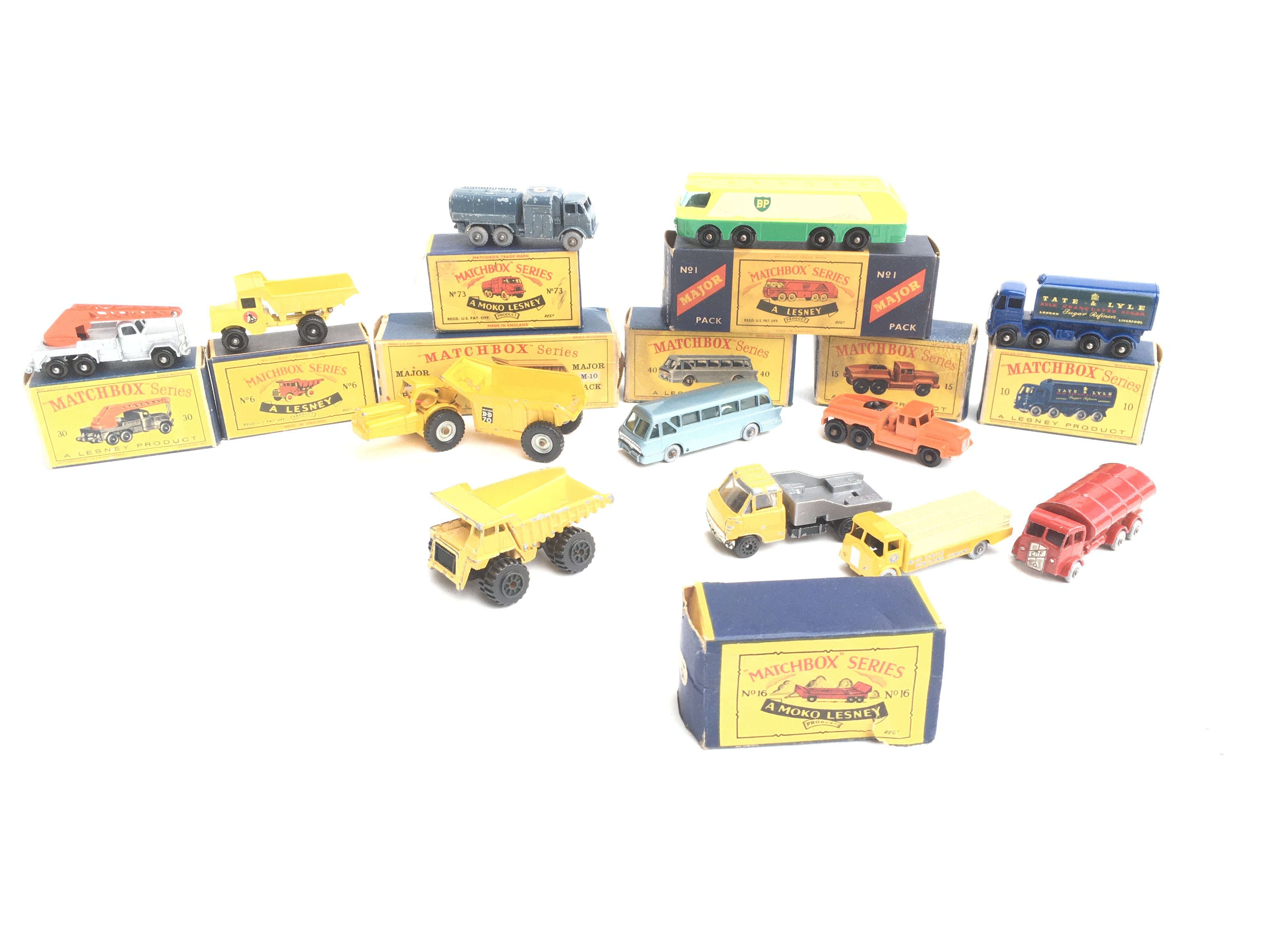 A Collection of Boxed Matchbox Vehicles. 4 X Loose