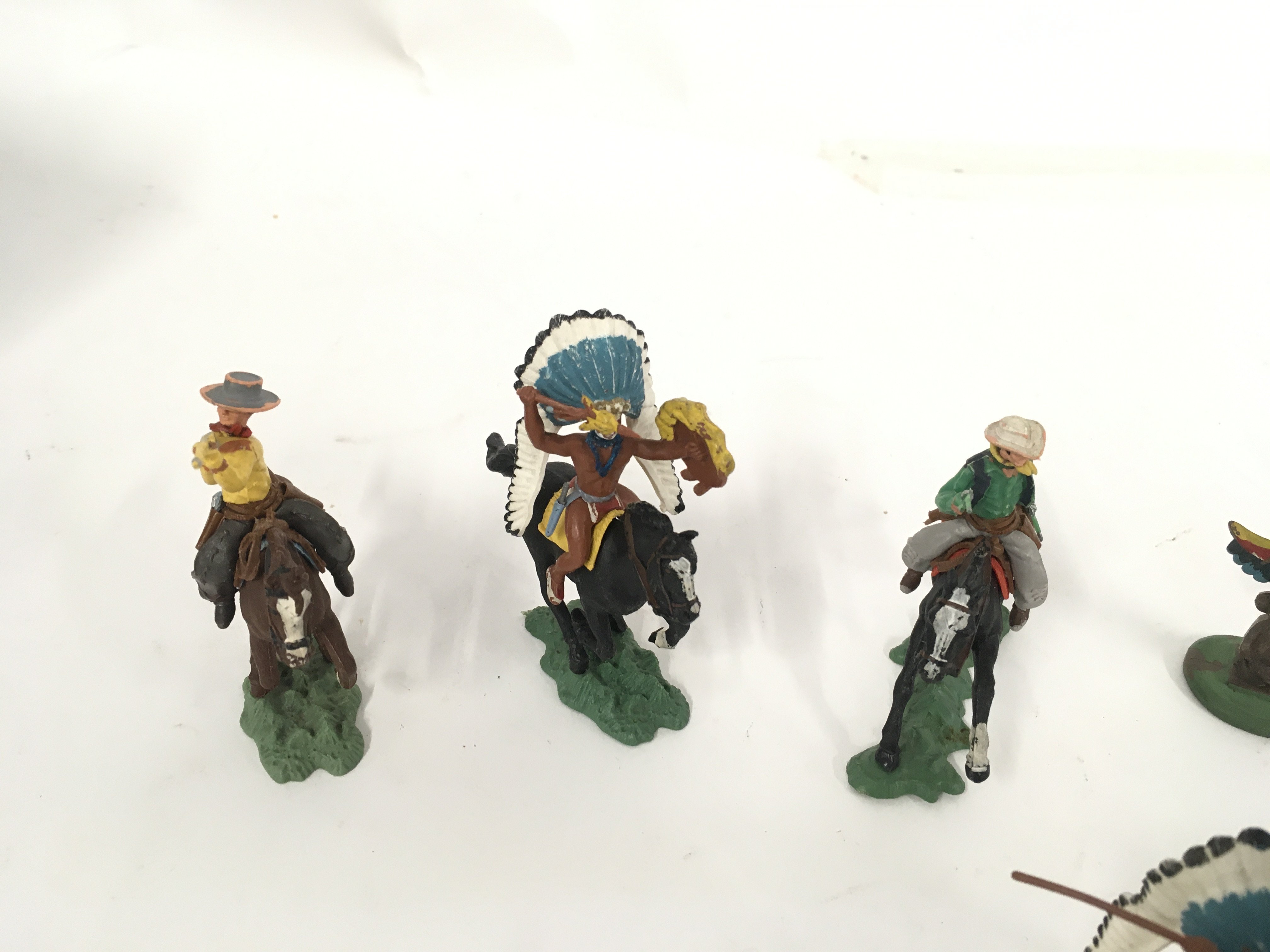 A collection of plastic cowboy and Indians by Swop - Image 2 of 4