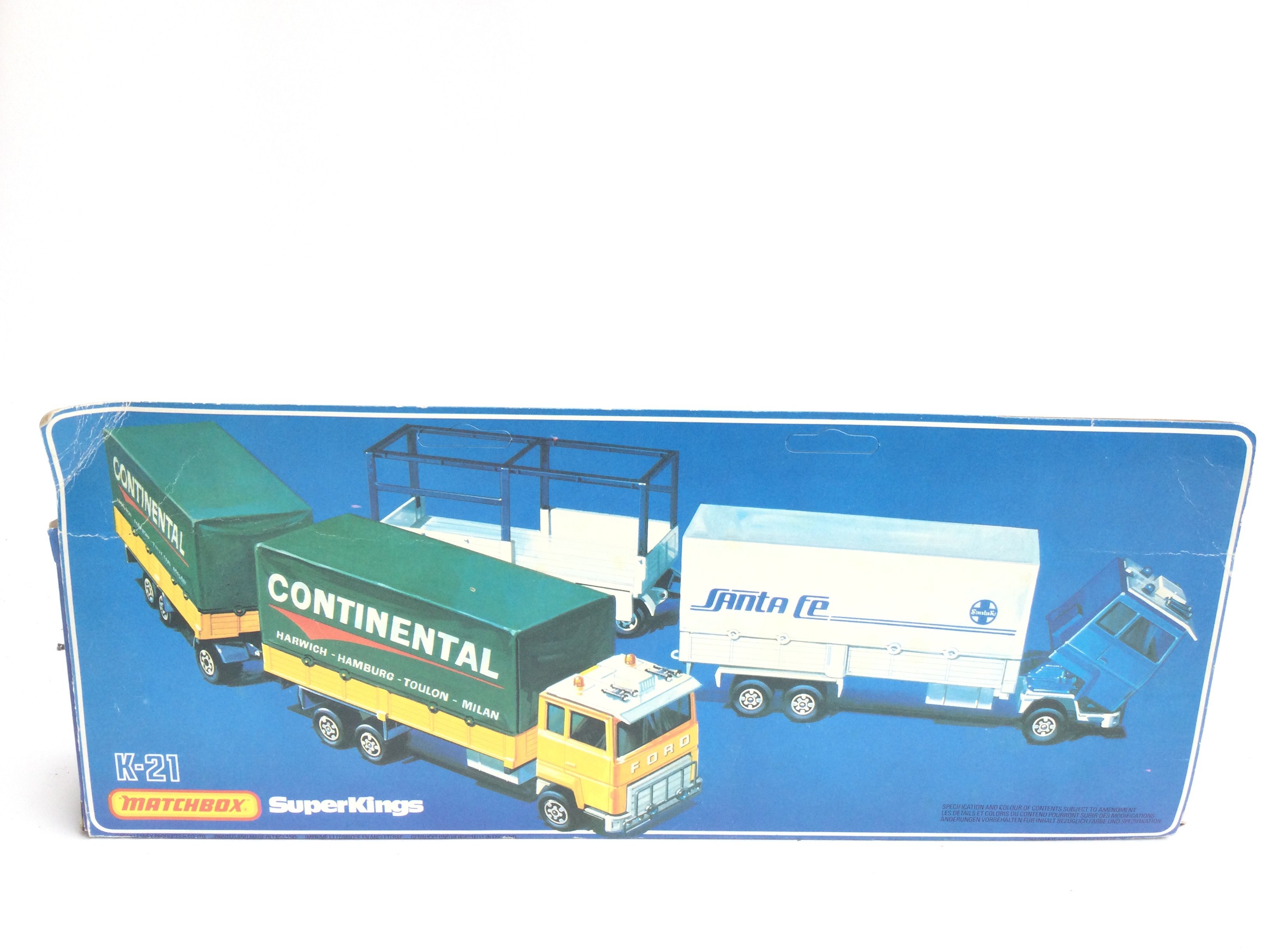 A Boxed Matchbox Ford Transcontinental Lorry. # K- - Image 2 of 2