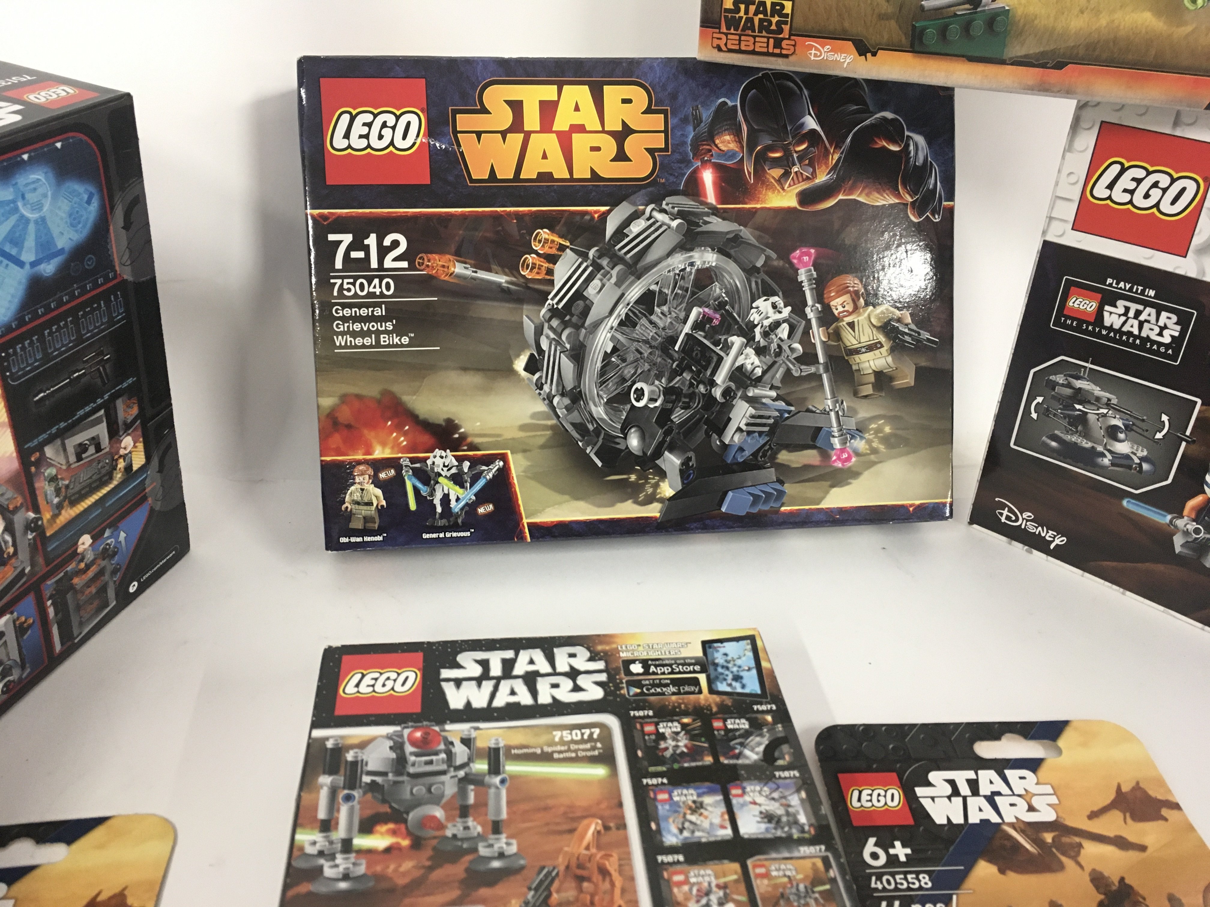 A collection of 11unopened Lego sets all Star Wars - Image 2 of 5