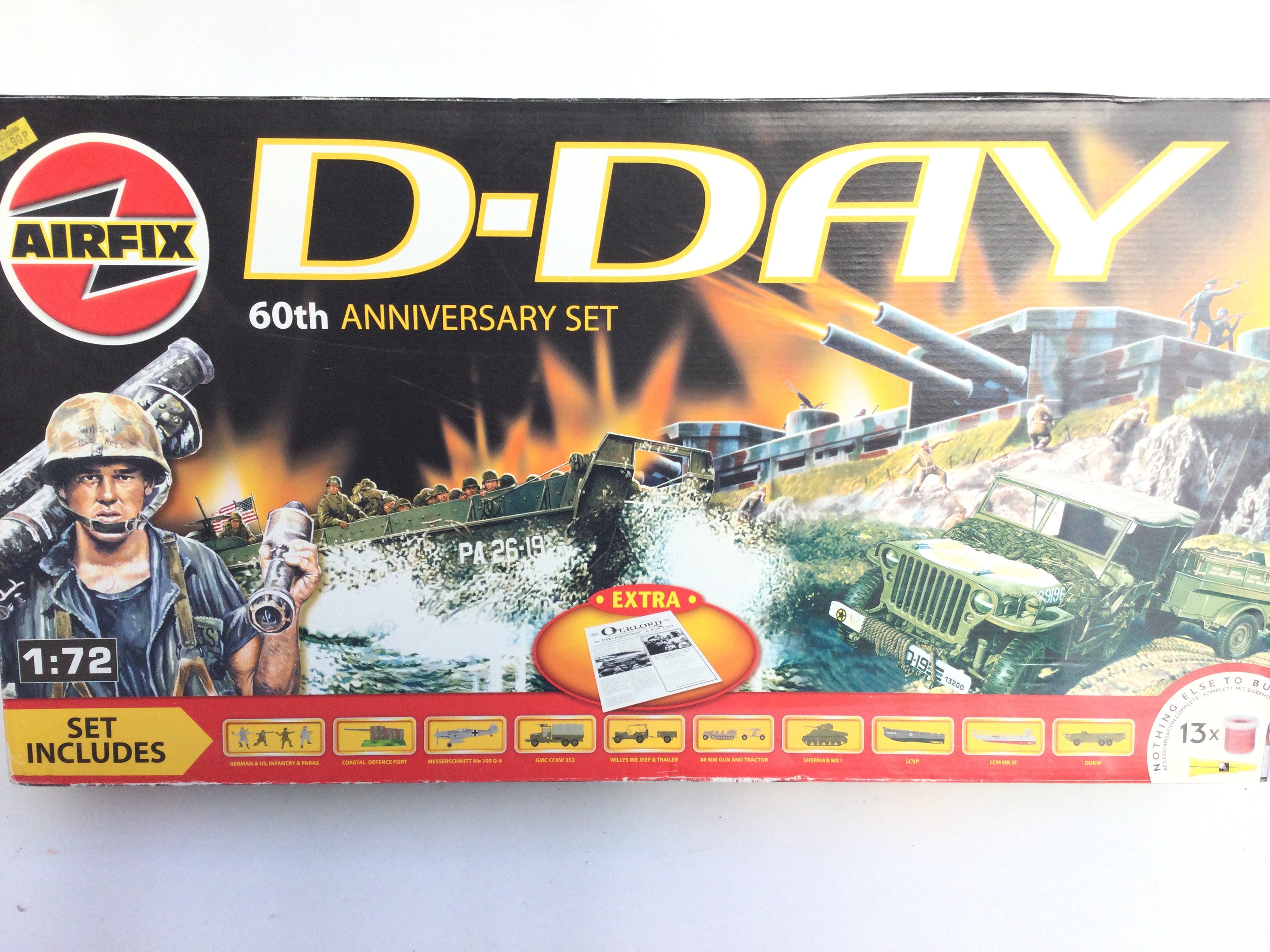 A Boxed Airfix D-Day 60th Anniversary Set. No Rese