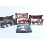 4 X Boxed Scalextric Cars including 2 X Spinning S