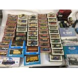A collection of model vehicles in excess of 50 box