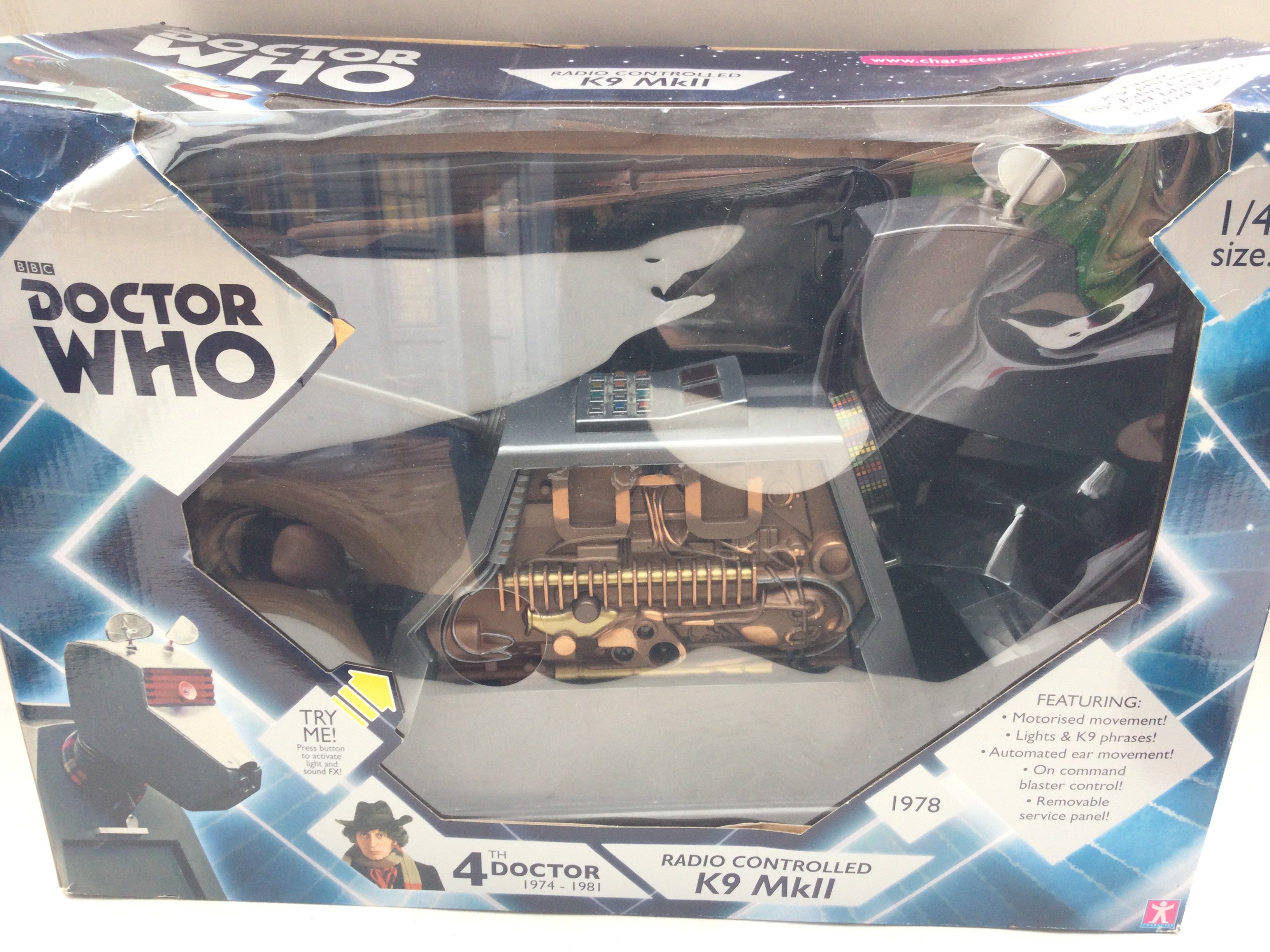 A Boxed Character Options Radio Controlled Doctor