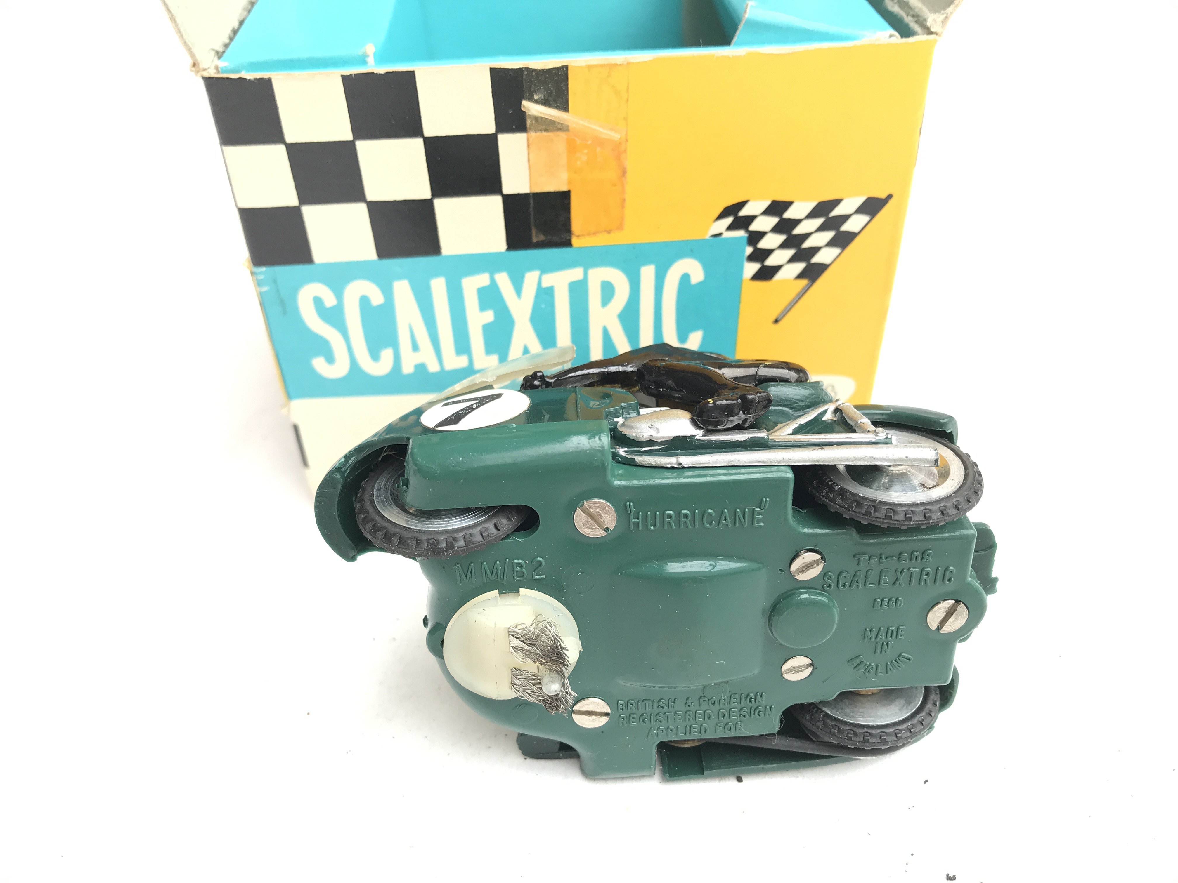 A Boxed Scalextric B2 Hurricane Motorbike with Sid - Image 4 of 4