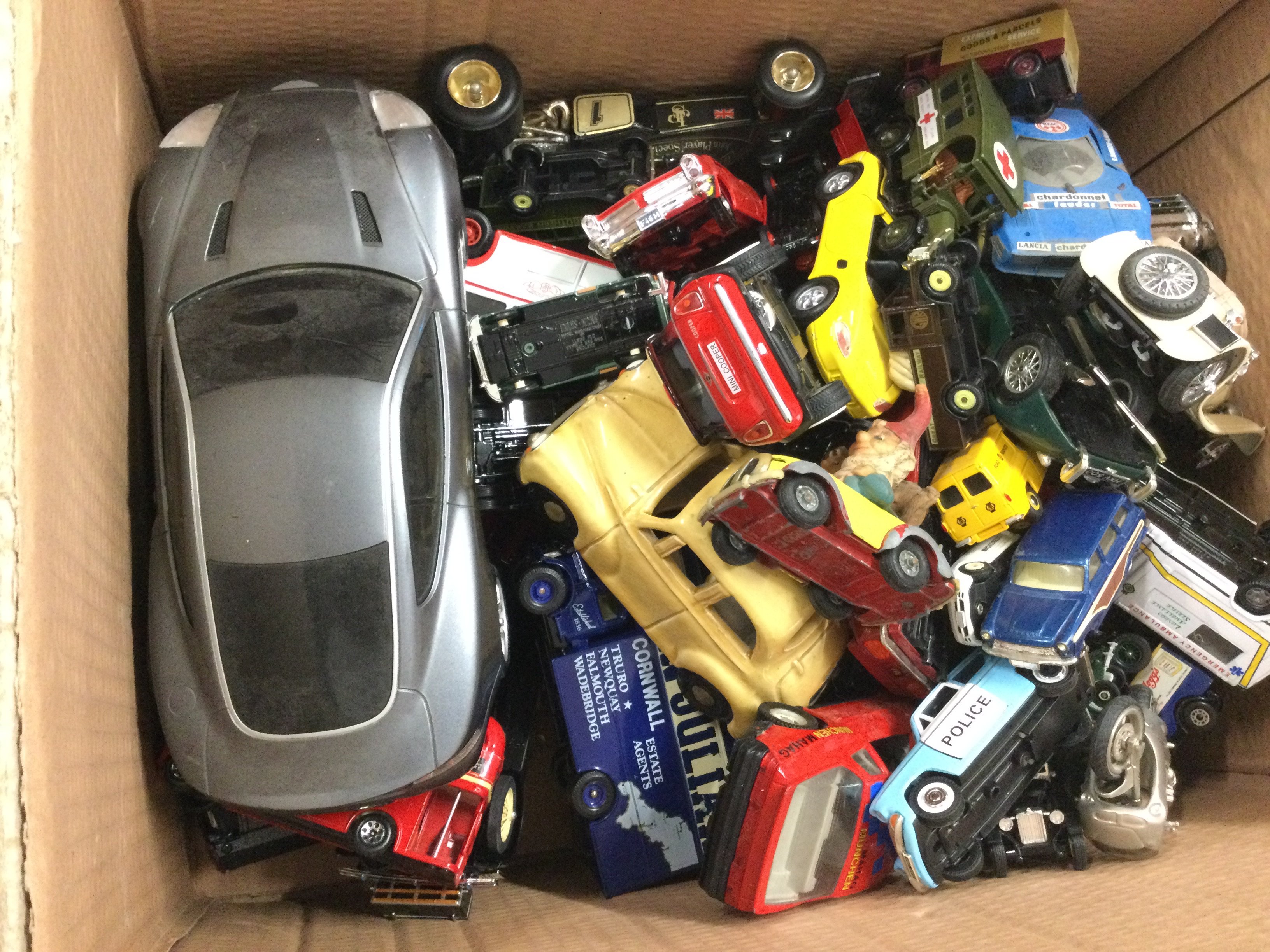 A Box Containing Playworn Diecast. Including Match - Image 2 of 2