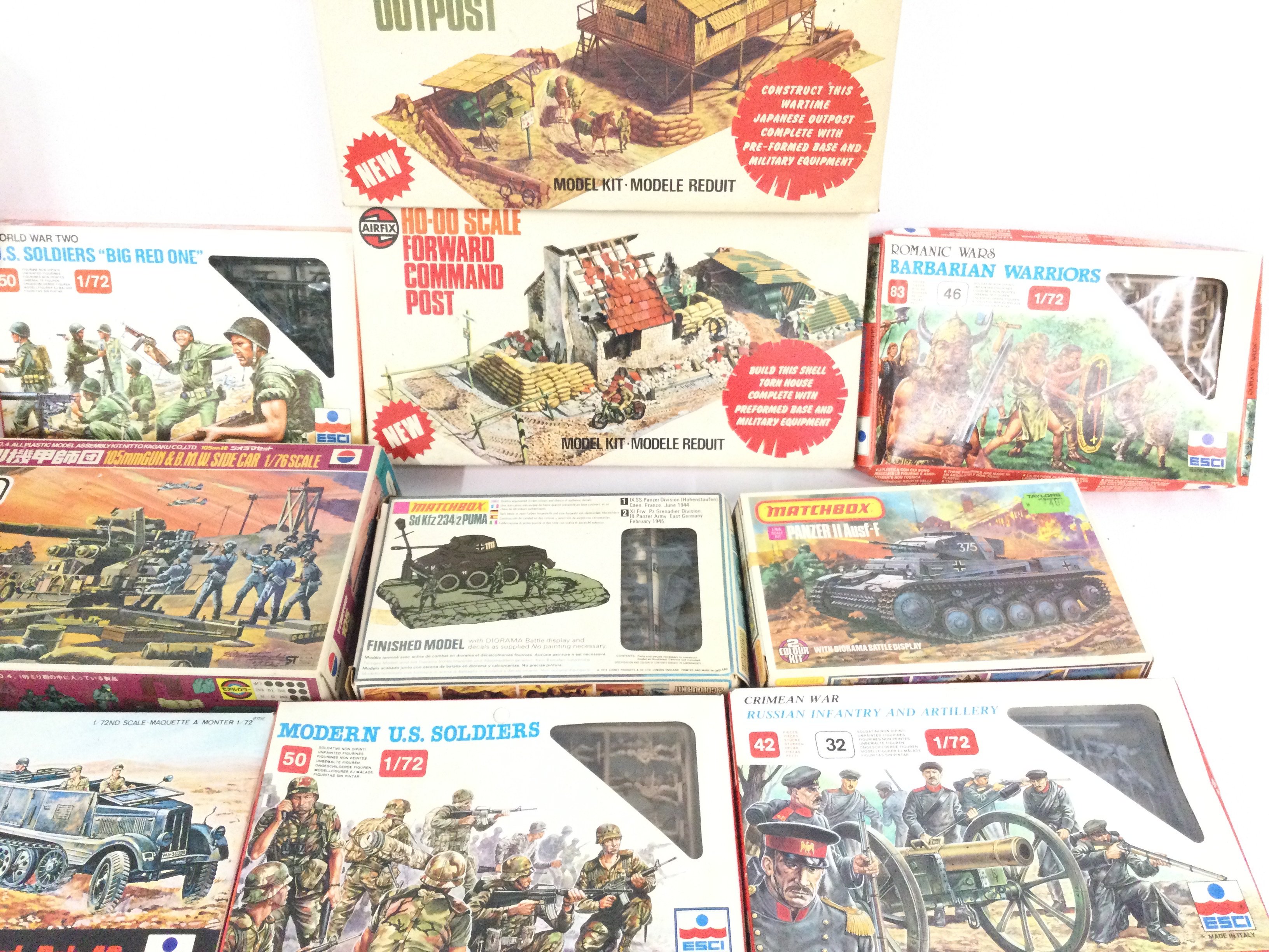 A Collection of Boxed Model Kits including Airfix. Revell. Roco. And a Collection of Loose Figures. - Image 3 of 5