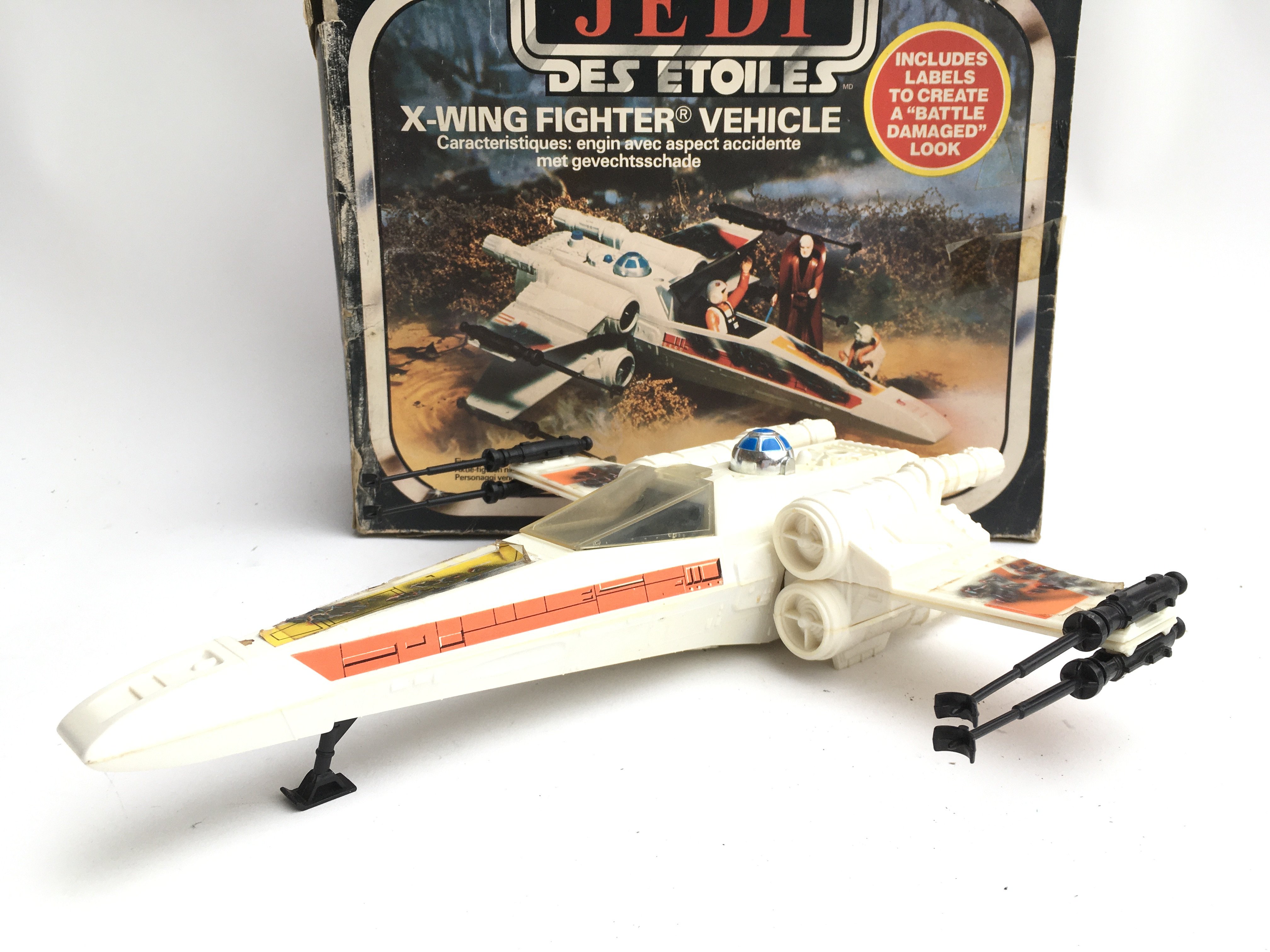 A Boxed Vintage Star Wars Battle Damaged X-Wing. - Image 2 of 2
