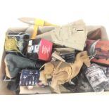 A Box Containing a Collection Of Modern Star Wars Toys Including Micro Machines. NO RESERVE