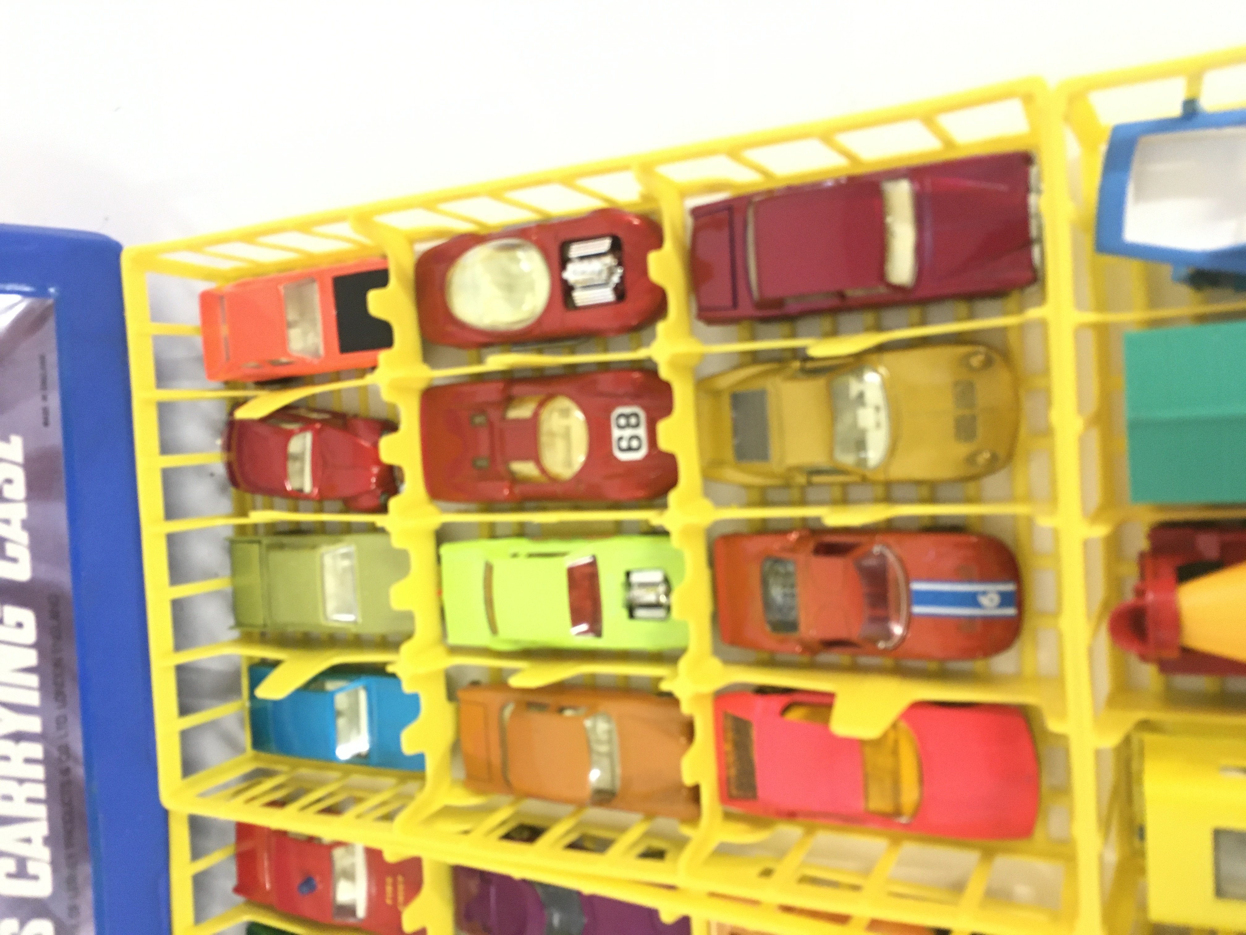 A collection of Matchbox Superfast in carrying cas - Image 9 of 16