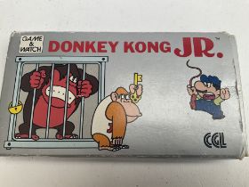A Boxed Nintendo Game and Watch Donkey Kong JR.