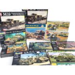 A Collection of Various Model Kits By Revell. Airf