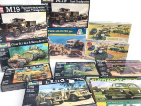 A Collection of Various Model Kits By Revell. Airf