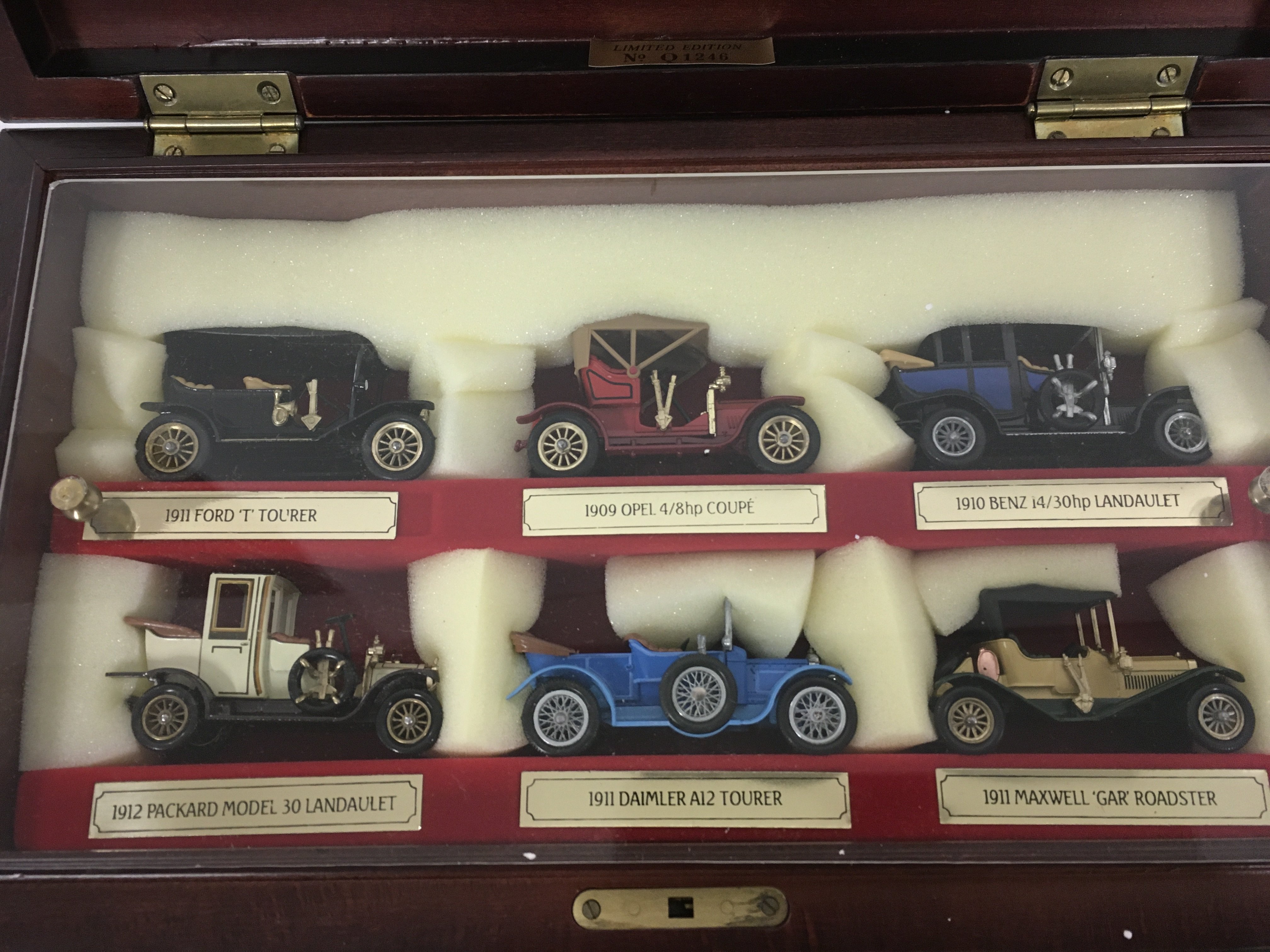 A collection of 10 unopened boxed vehicles by Corgi ..Lledo and others. Also contains a wooden - Image 2 of 5