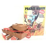 A Boxed Marx Toys Prairie Wagon from the Lone Ranger. Pats Missing Broken. NO RESERVE