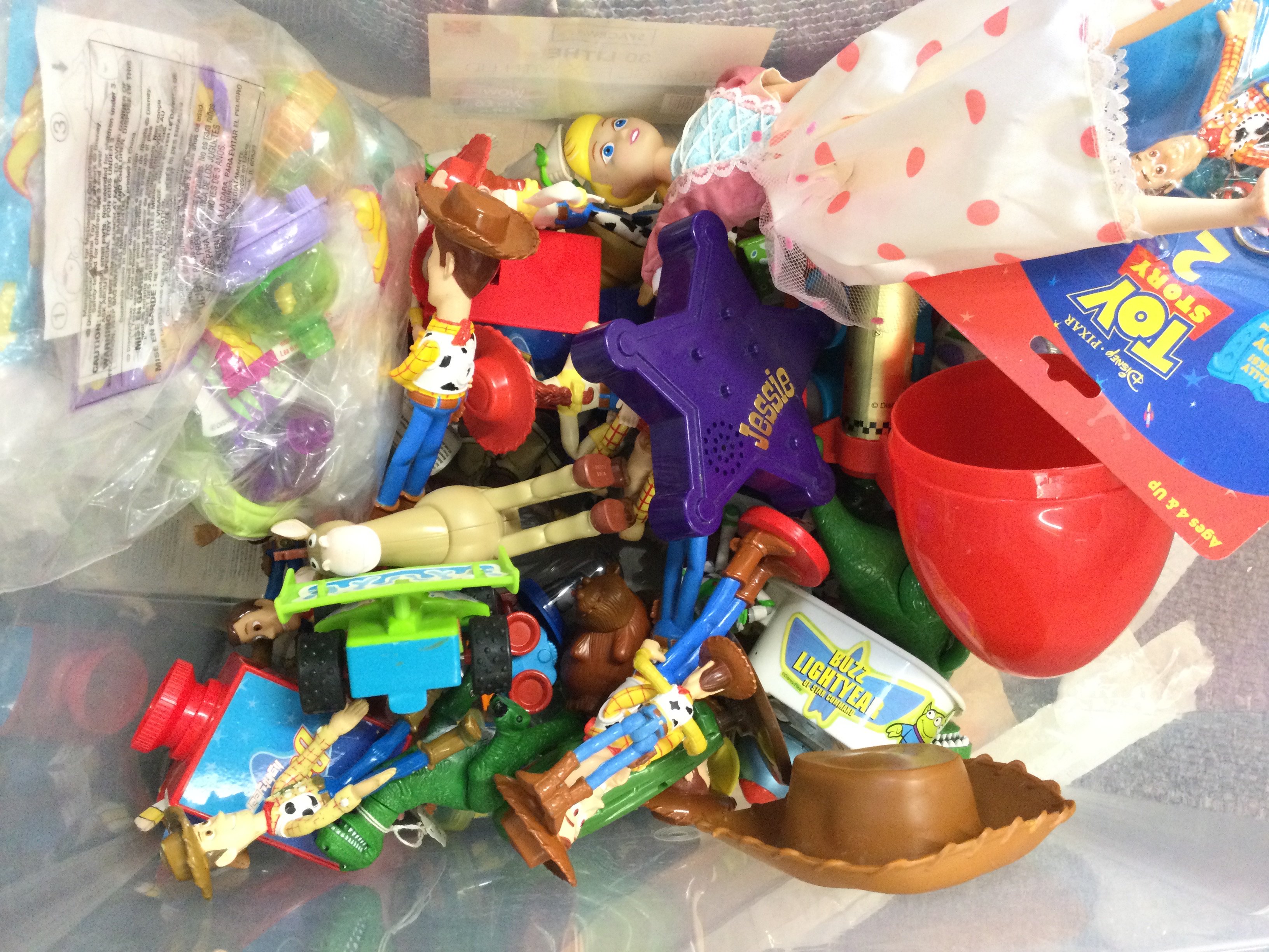 A Box Containing Loose Toy Story Toys. No Reserve. - Image 3 of 3