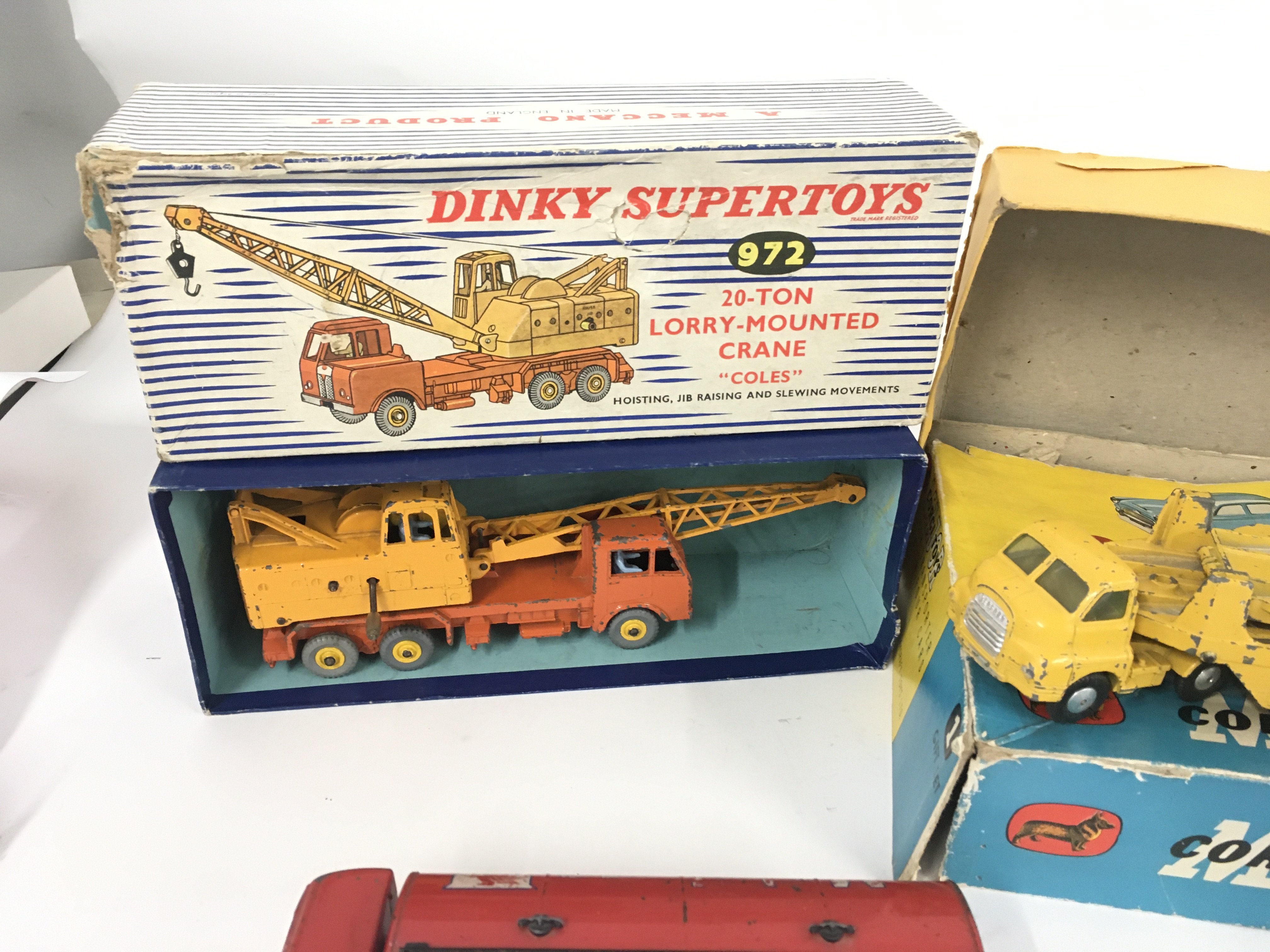 Vintage Dinky model lorry crane in original box. P - Image 2 of 5