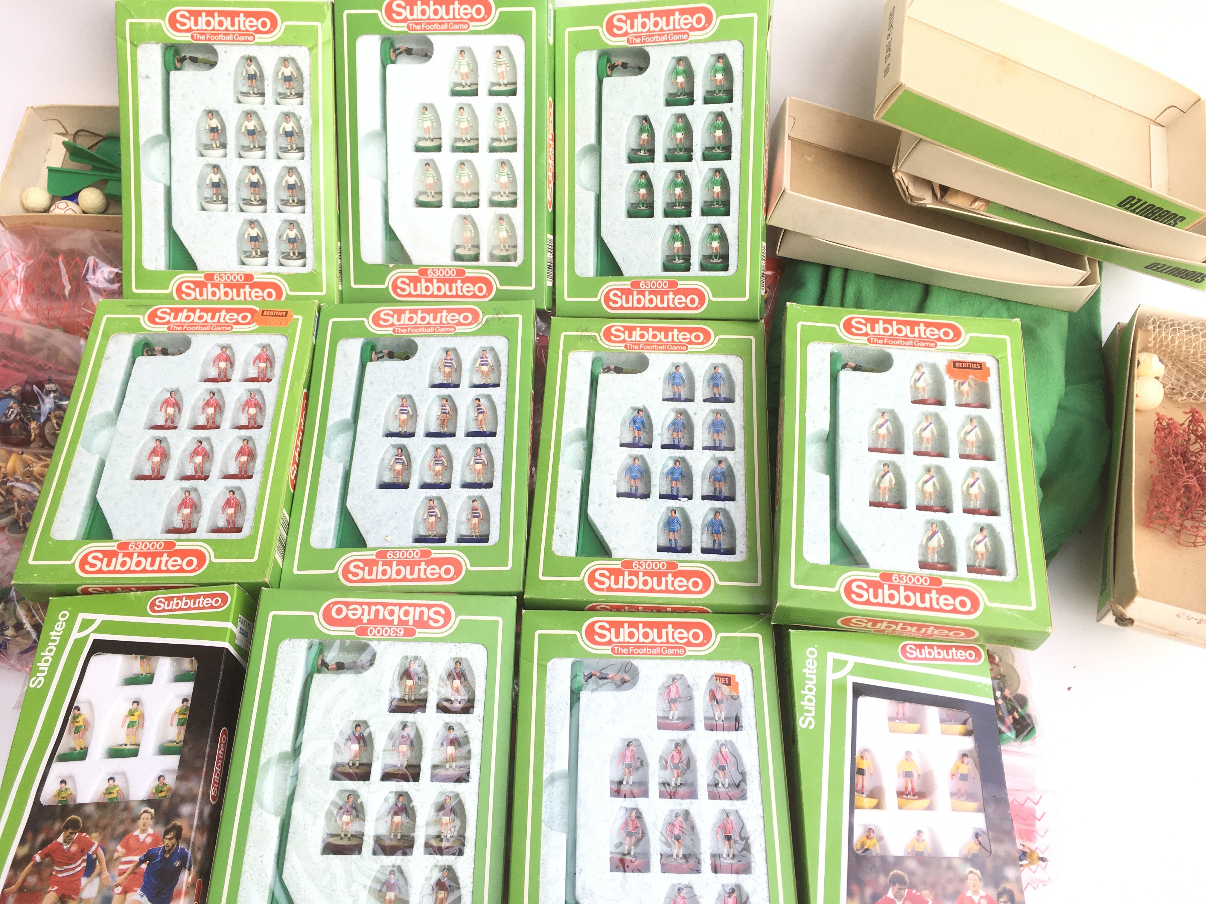 A Box Containing a Collection Of Subbuteo. - Image 2 of 3