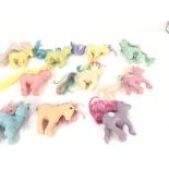 A collection of 10 Hasbro MY LITTLE PONY models fr