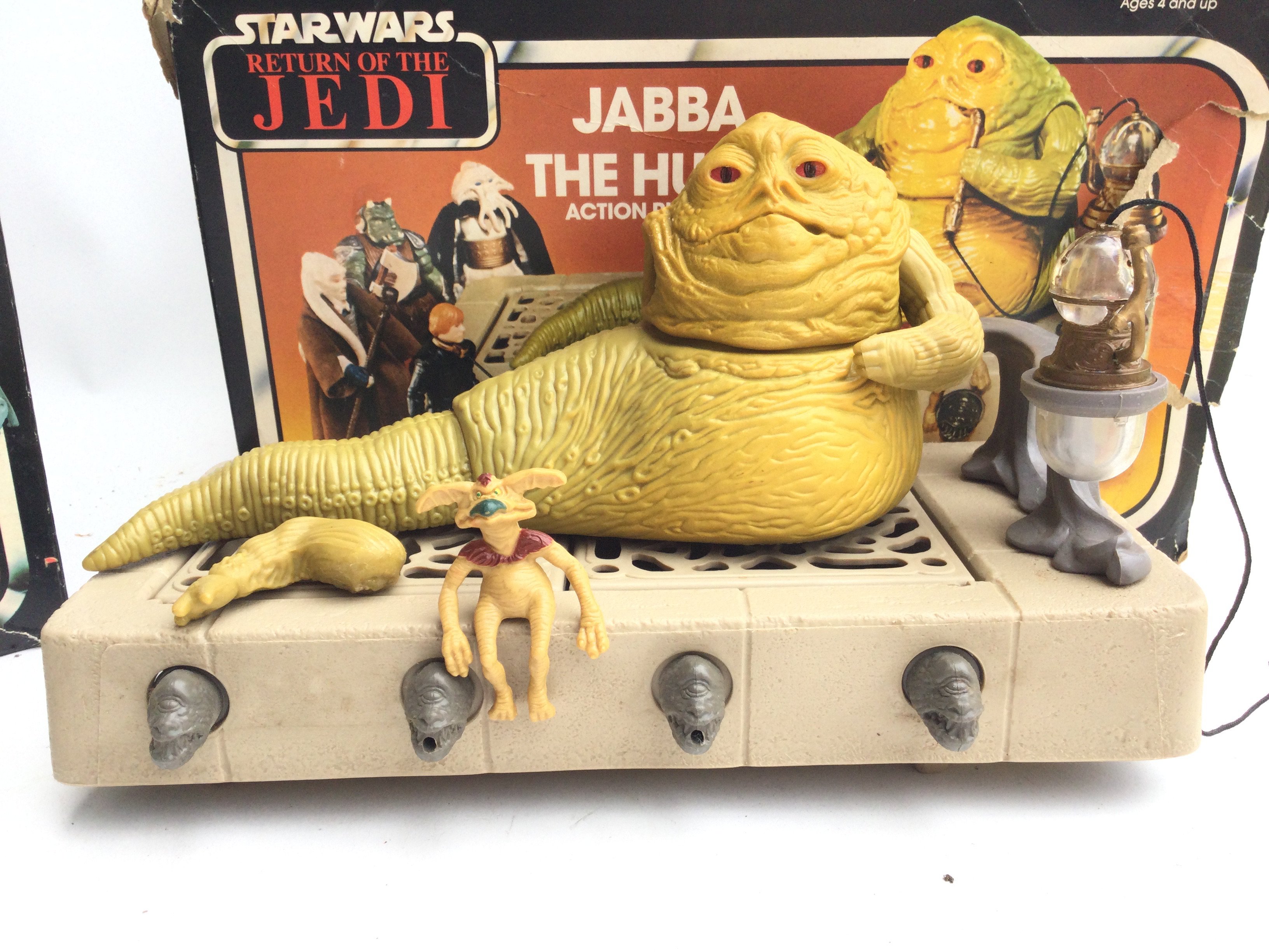 A Boxed Vintage Star Wars At-St and a Jaba The Hut - Image 2 of 4