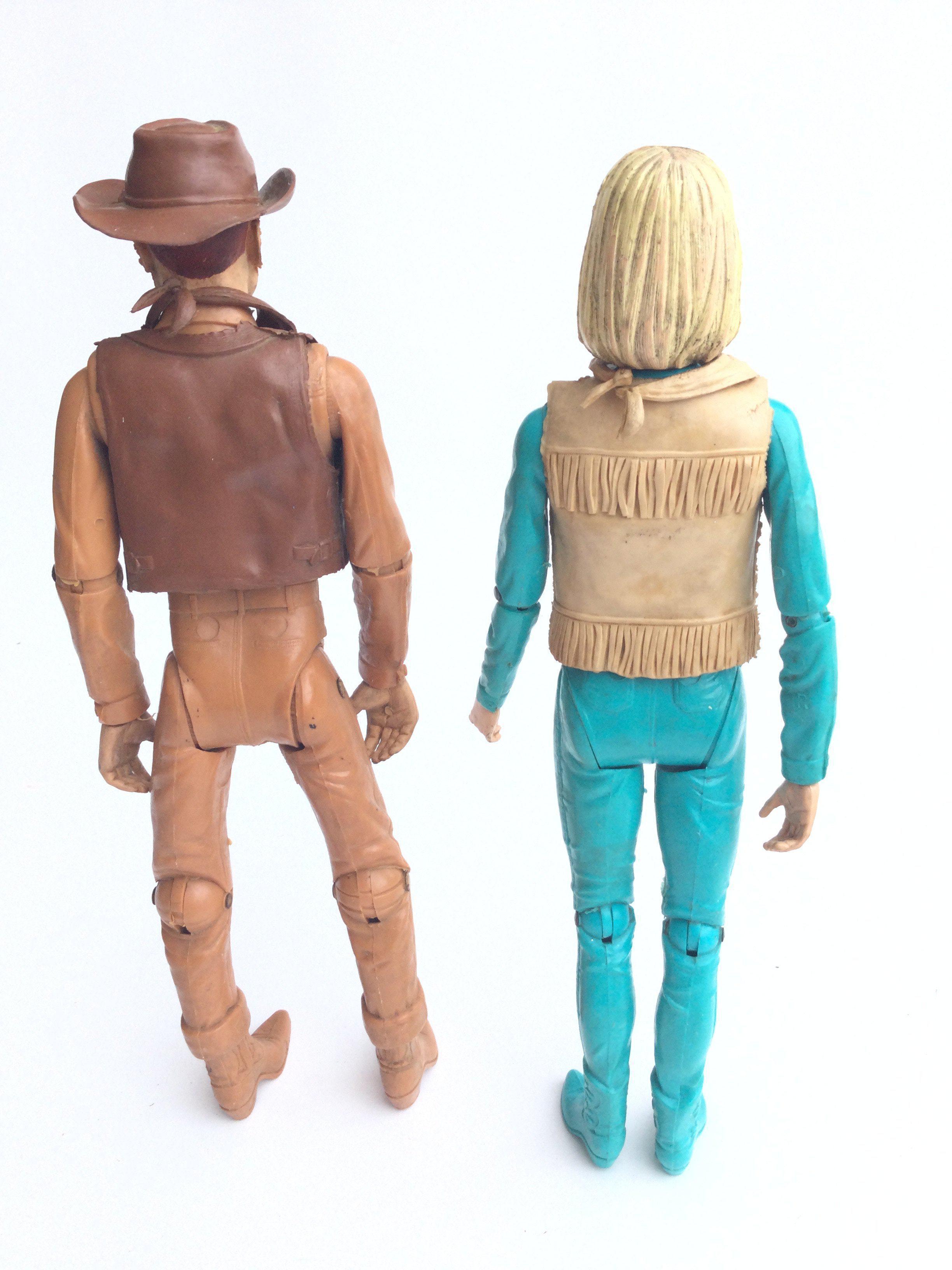 A Marx Toys Johnny and Jane Figures. - Image 2 of 2