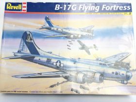 A Boxed Revell B-17 Flying Fortress model kit. 1:4