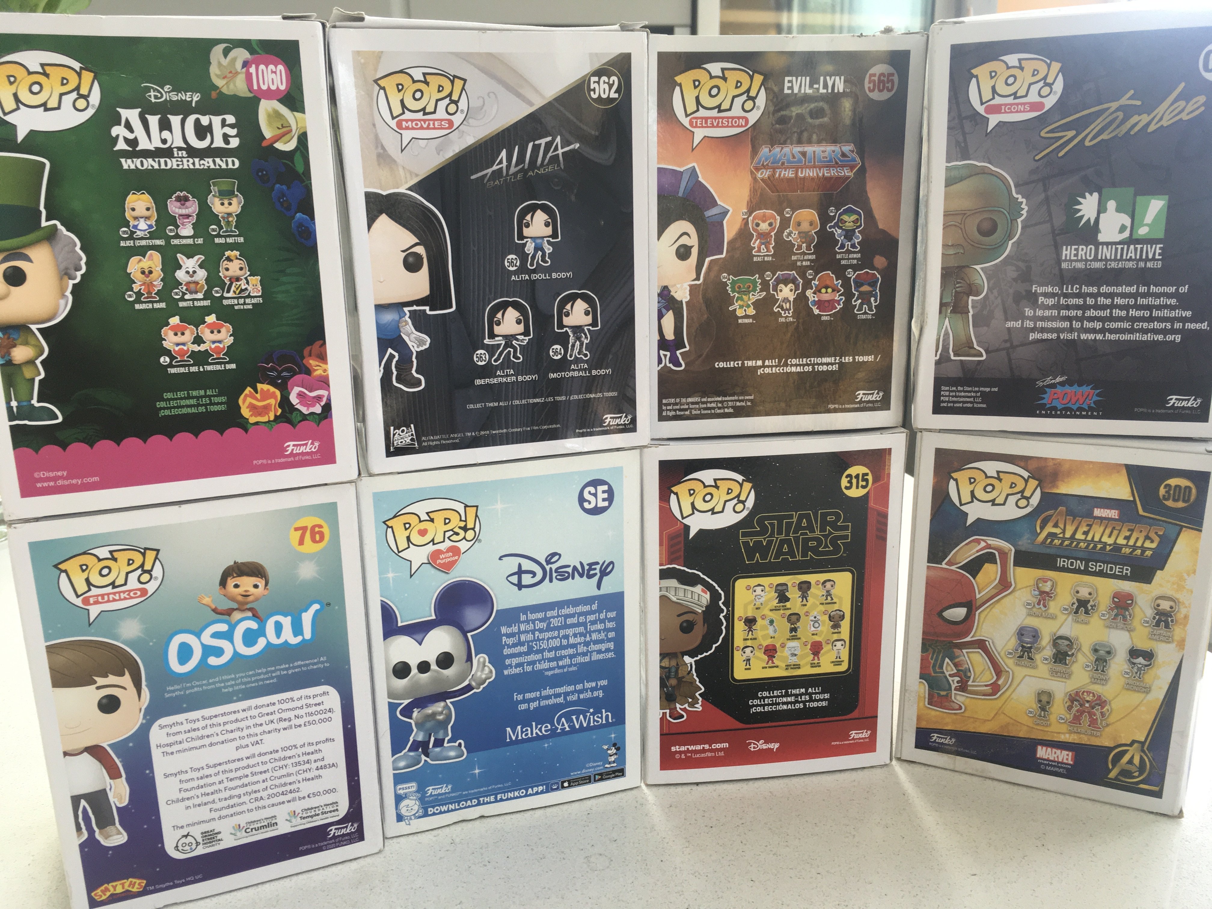 A collection of 8 boxed POP figures including one - Image 10 of 10