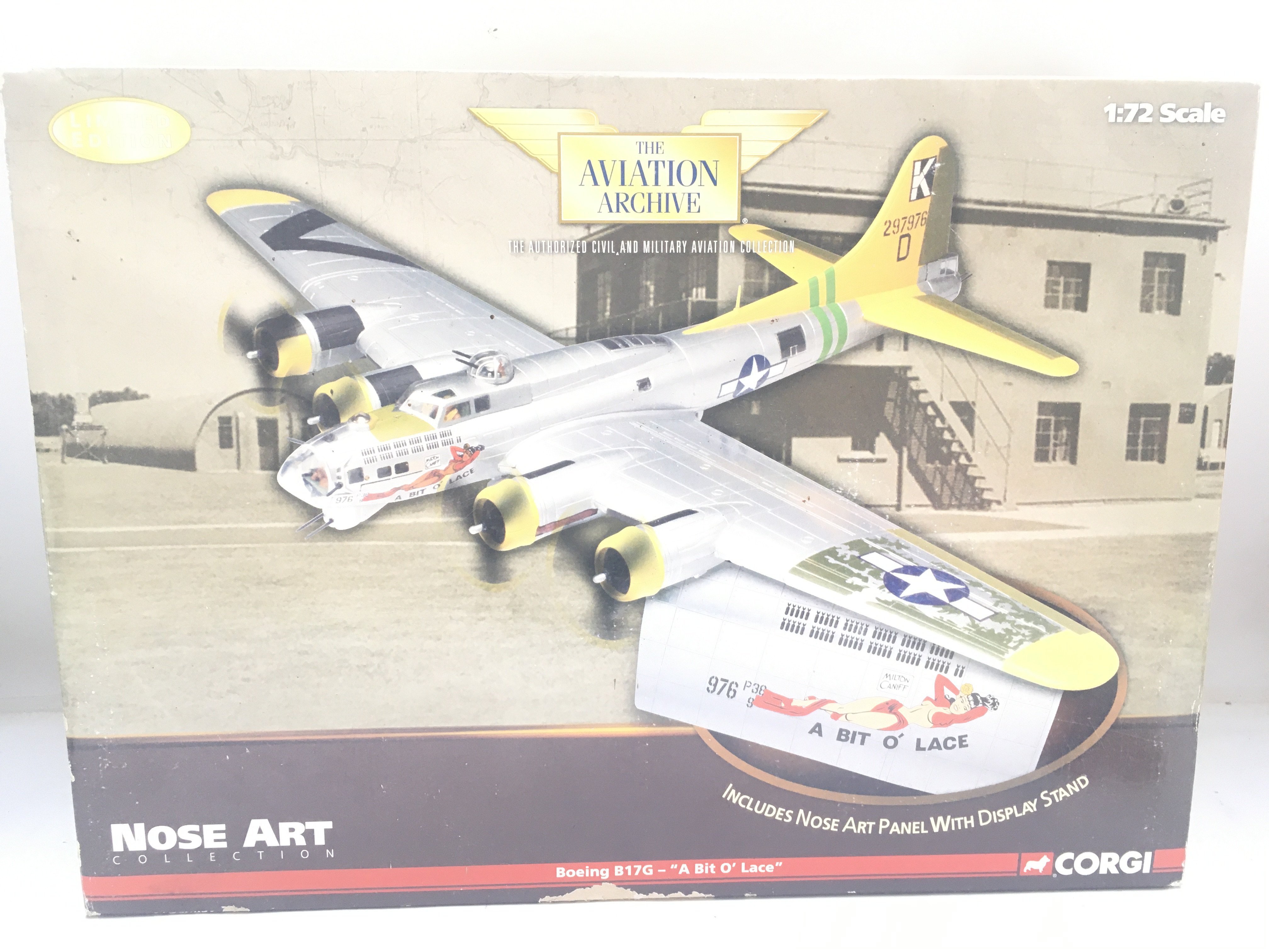 A Boxed Corgi Aviation Archive Nose Art Collection