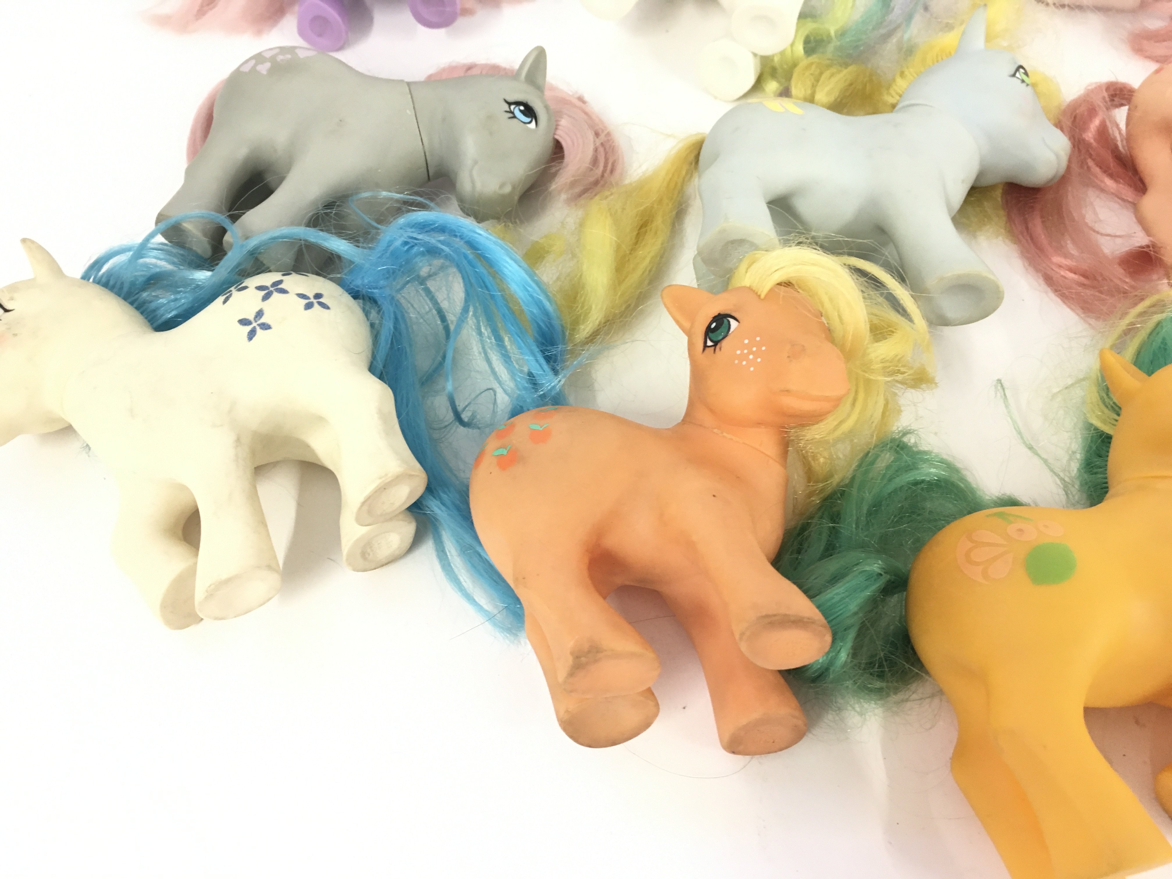 A collection of 10 vintage Hasbro MY LITTLE PONY m - Image 4 of 5