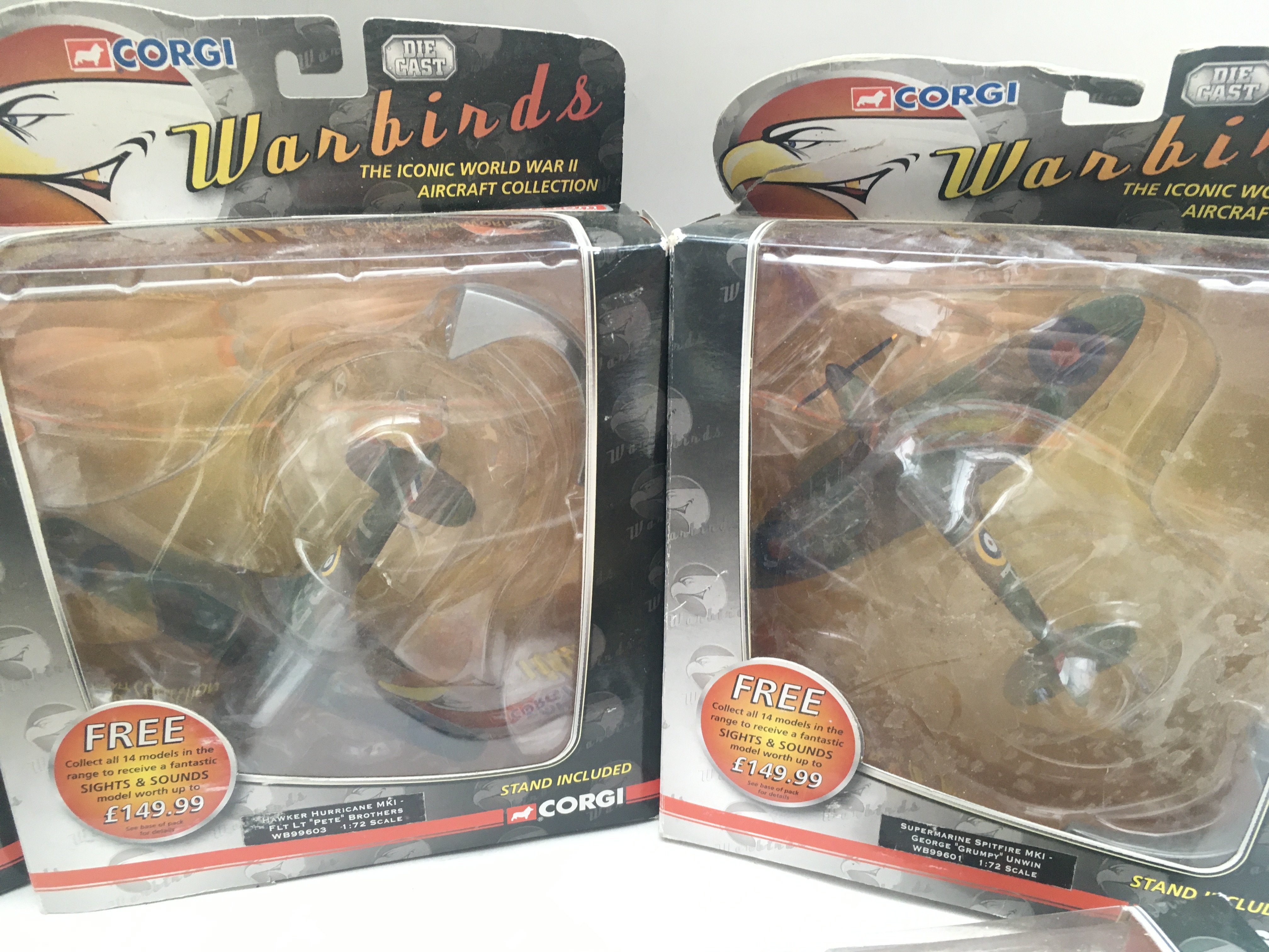 5 Boxed Corgi Warbirds all 1:72 Scale. No Reserve. - Image 3 of 4
