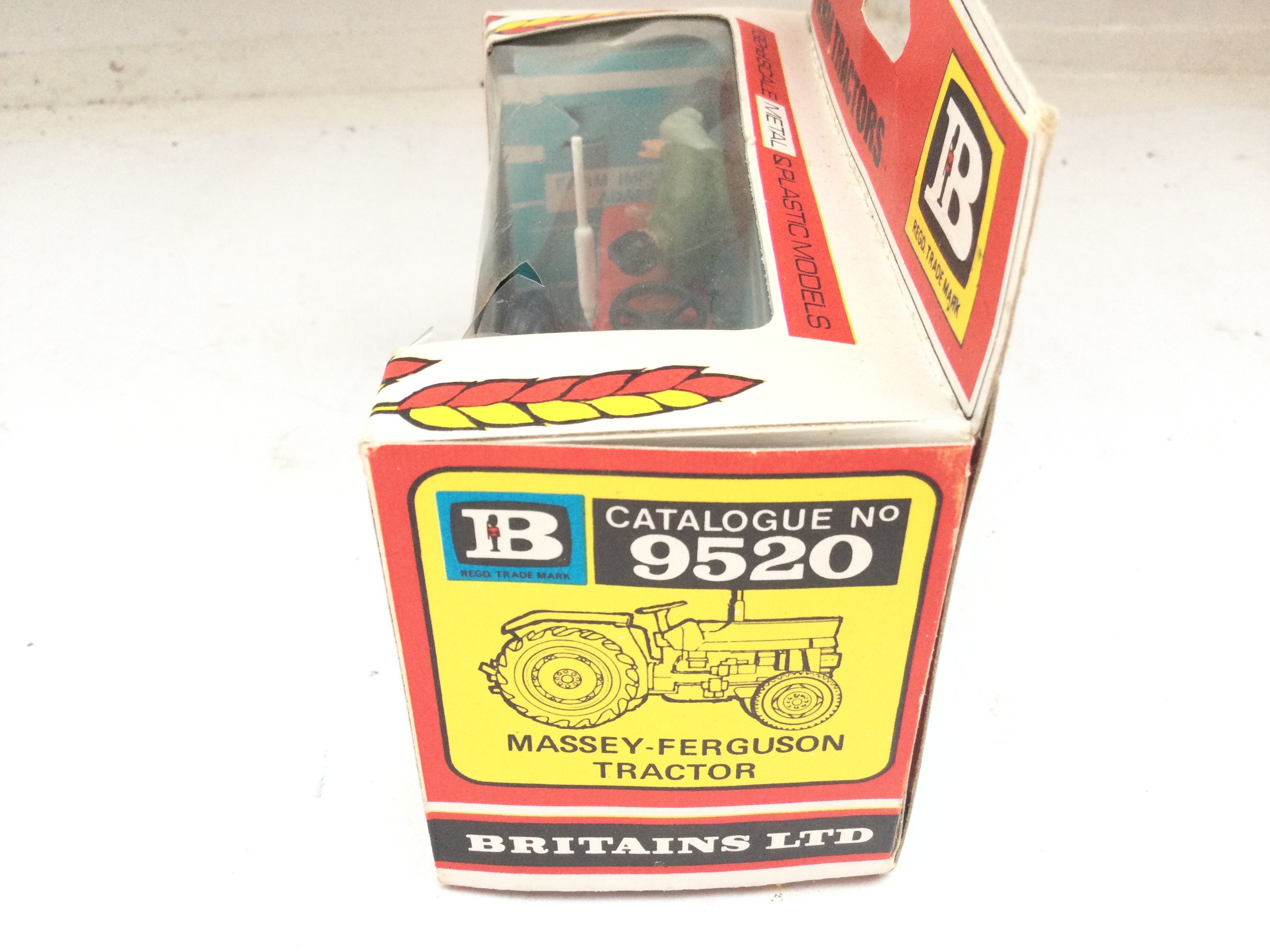 A Boxed Britains Massey-Ferguson Tractor #9520. - Image 2 of 3