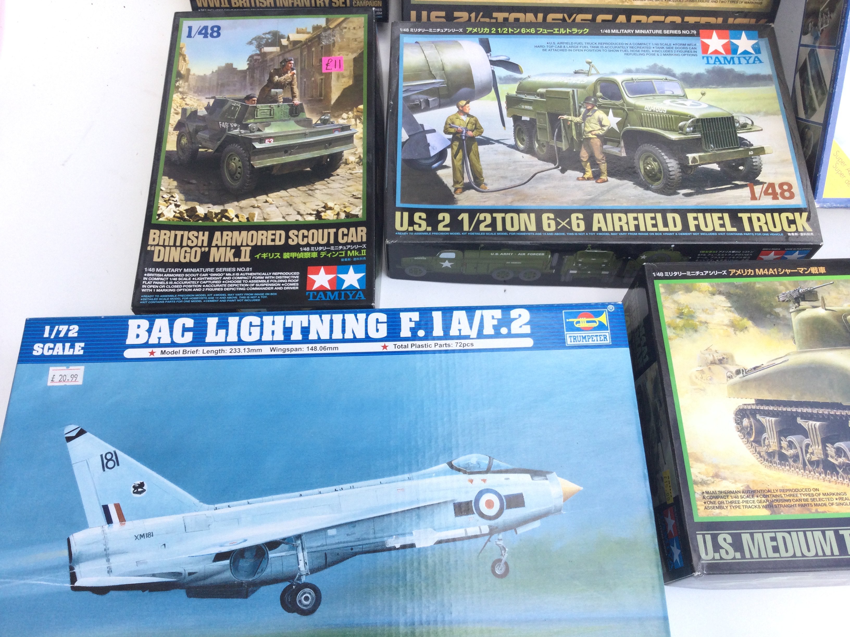 A Collection of Boxed Model Kits including Tamiya. - Image 2 of 5