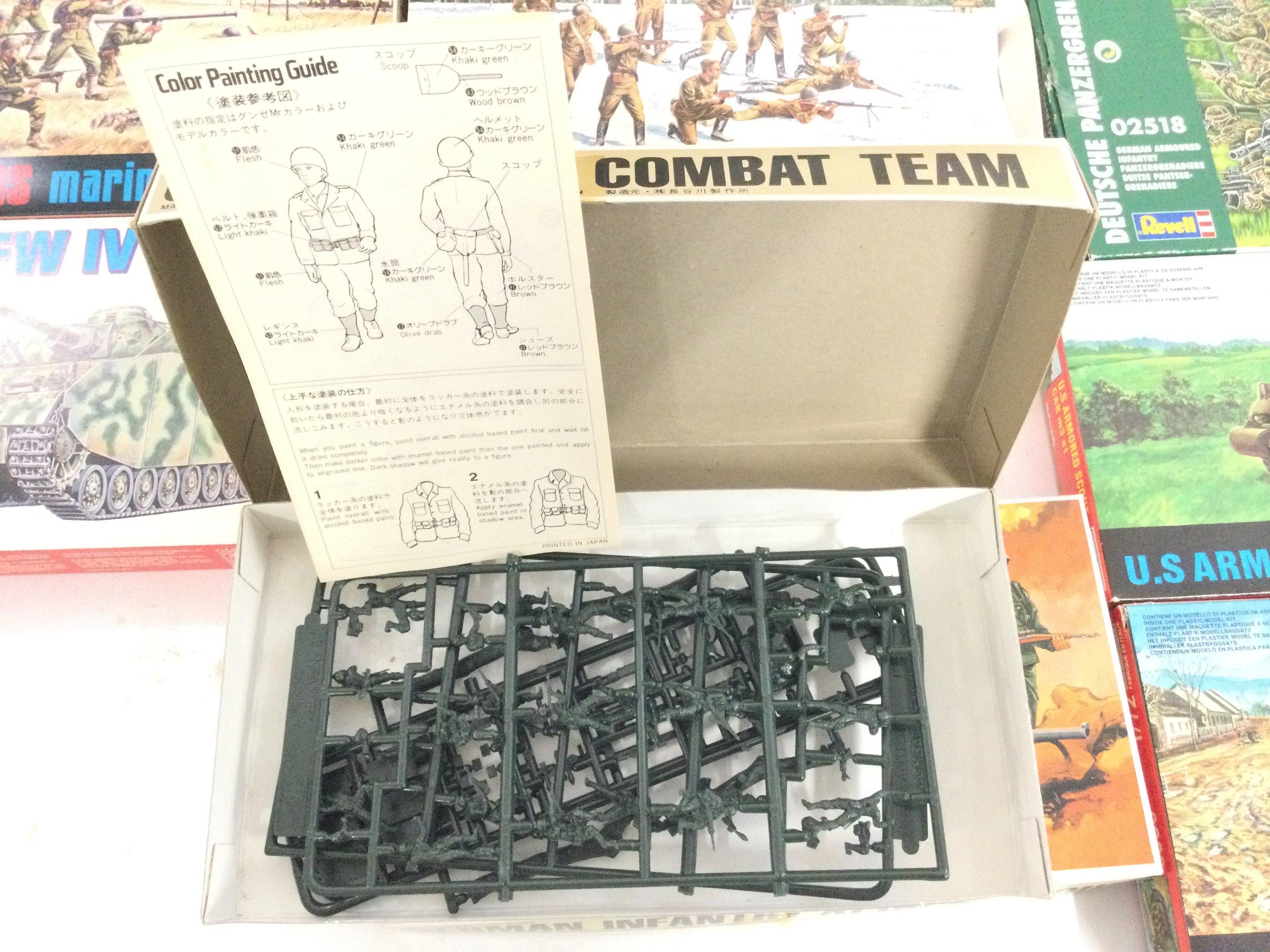 A Collection of Various Military Model Kits Inc Haswegawa. ESO. Esci and Revell. - Image 4 of 4