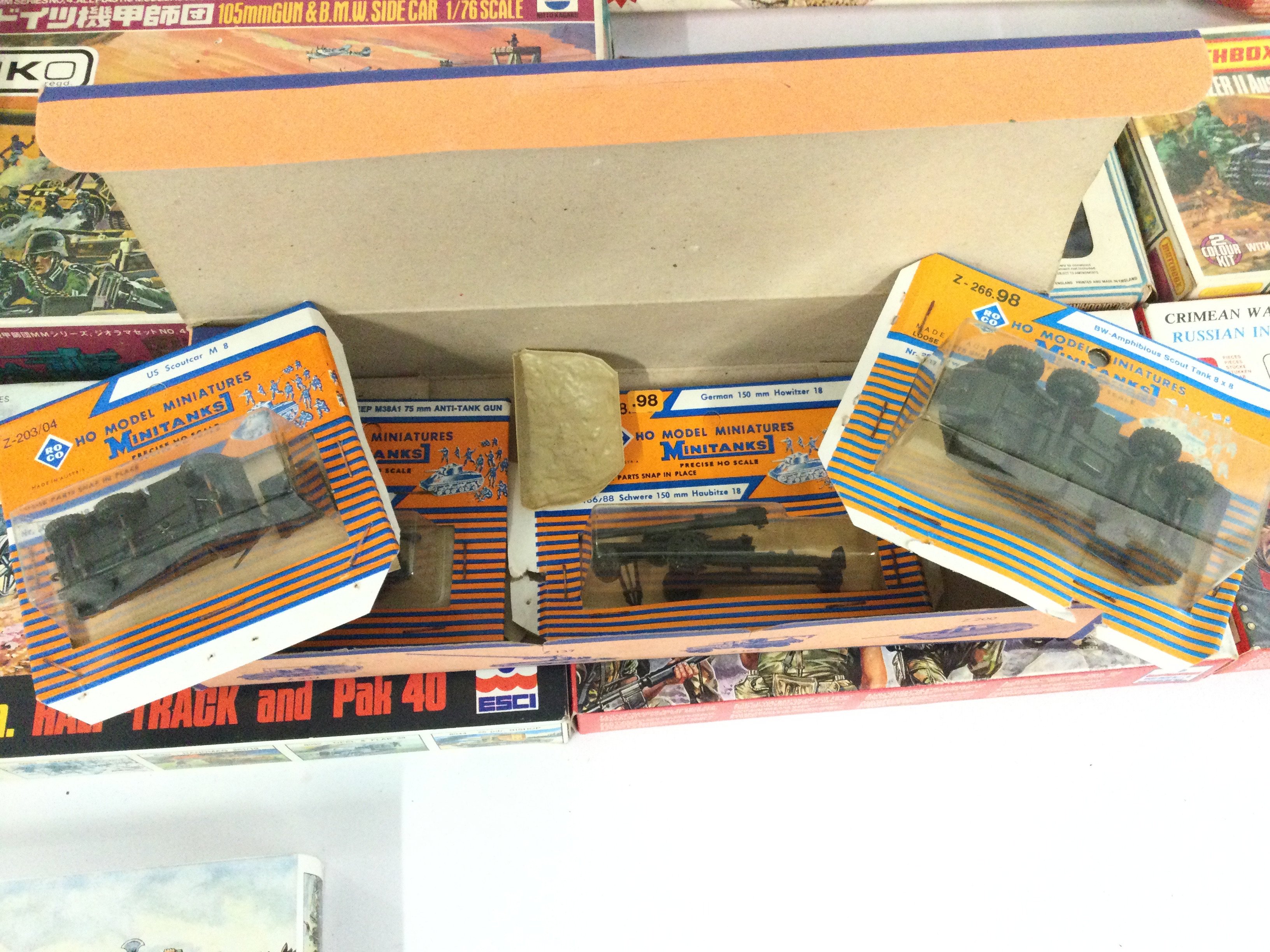 A Collection of Boxed Model Kits including Airfix. Revell. Roco. And a Collection of Loose Figures. - Image 5 of 5