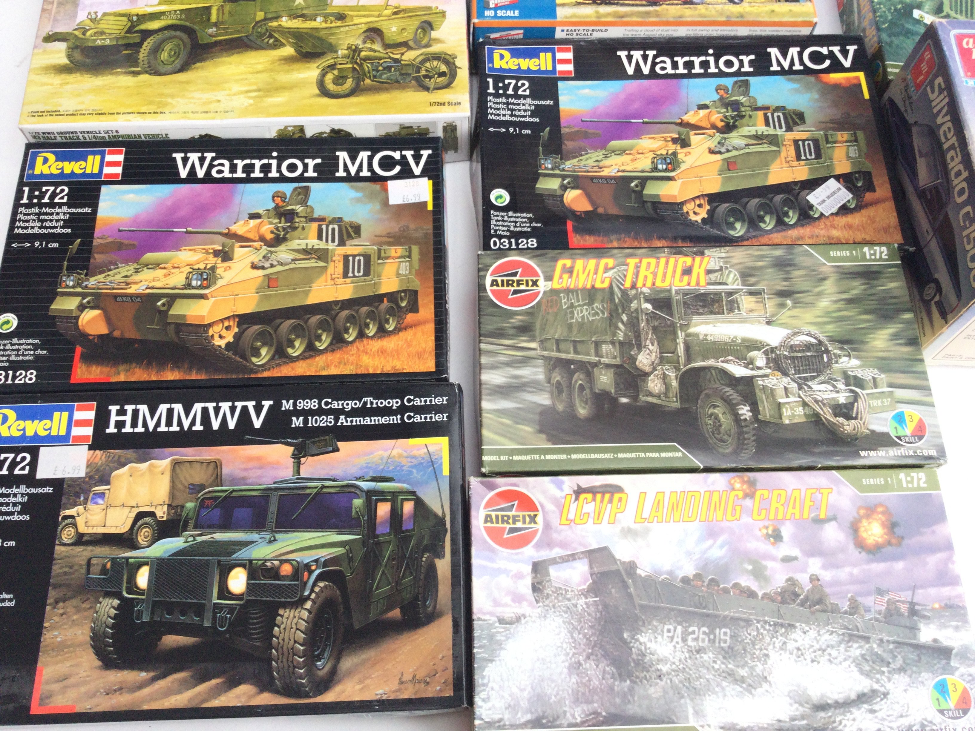 A Collection of Various Model Kits including Airfi - Image 4 of 5