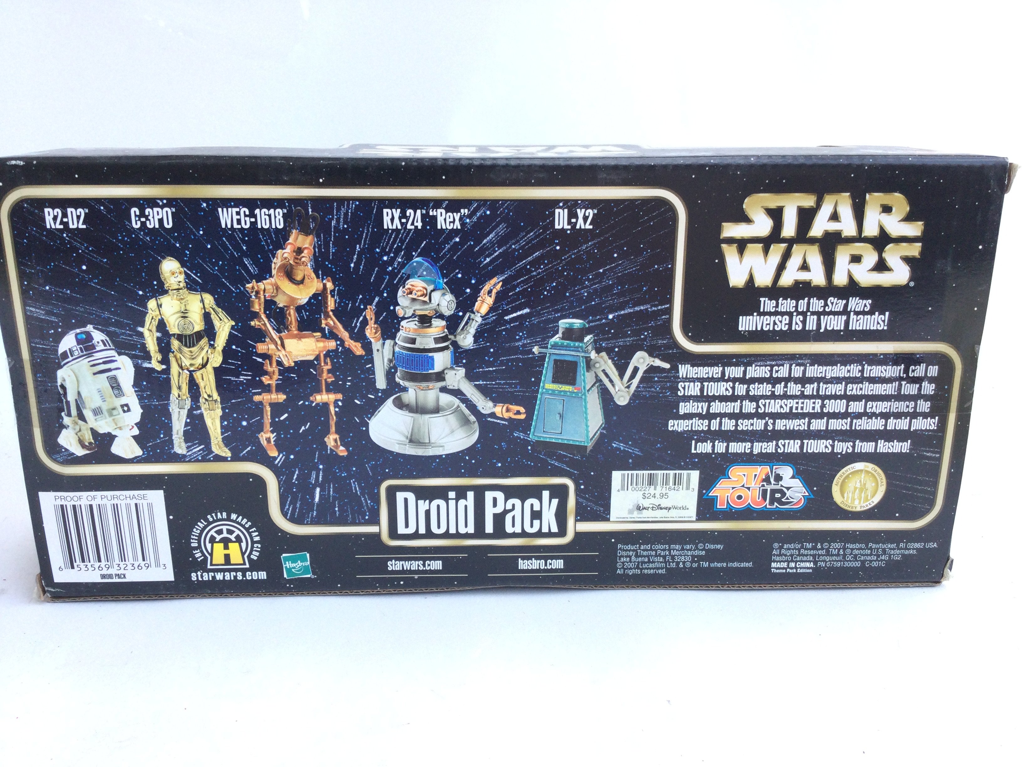 A Boxed Star Wars Star Tours Droid Pack. - Image 2 of 2