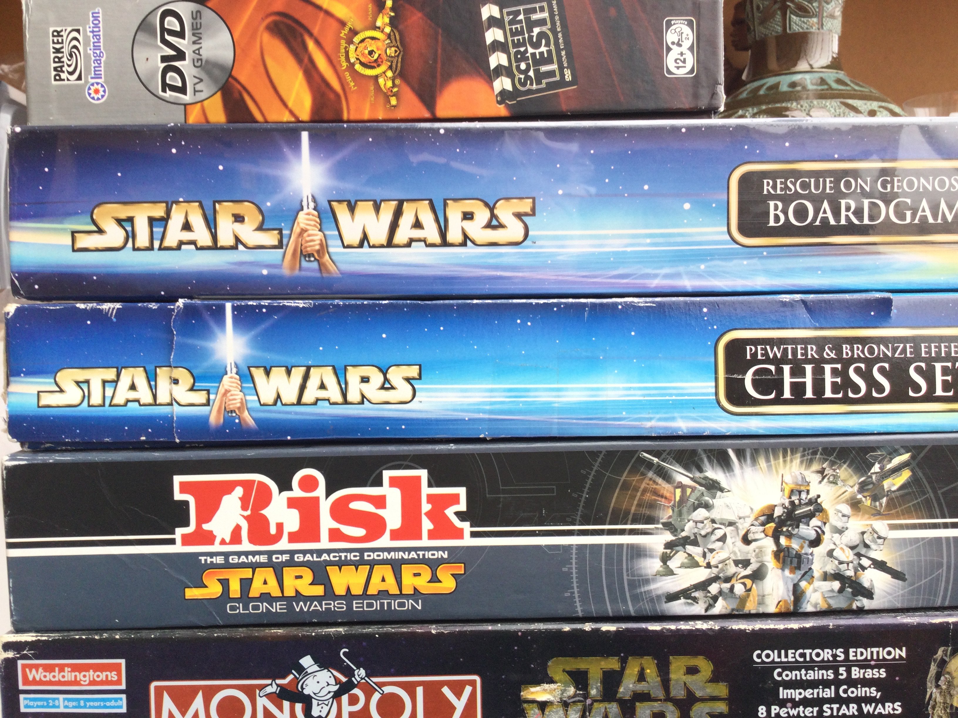 A collection of Star Wars Board Games including a - Image 2 of 2