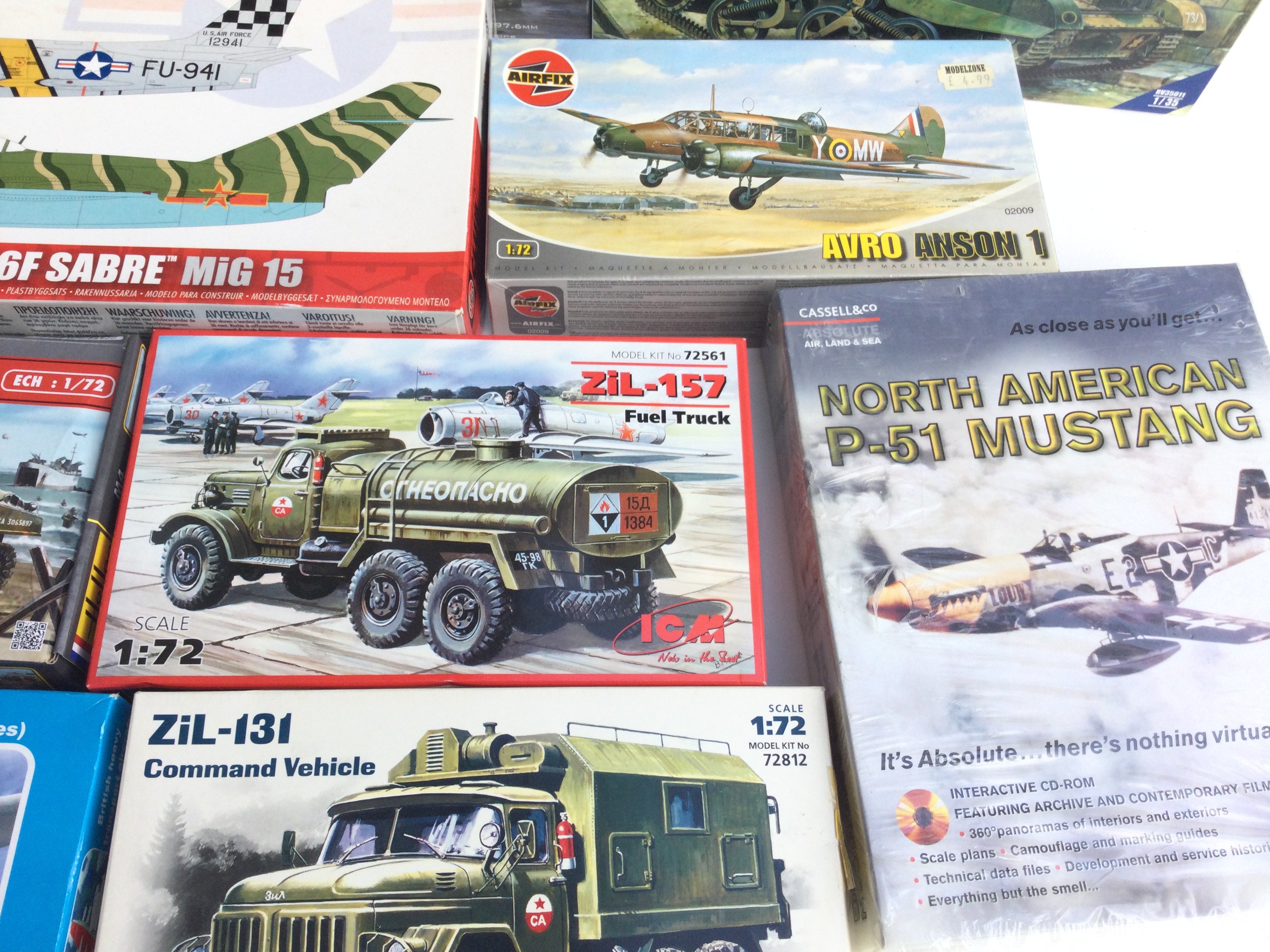 A Collection of Boxed Model Kits Including Hobby B - Image 4 of 5