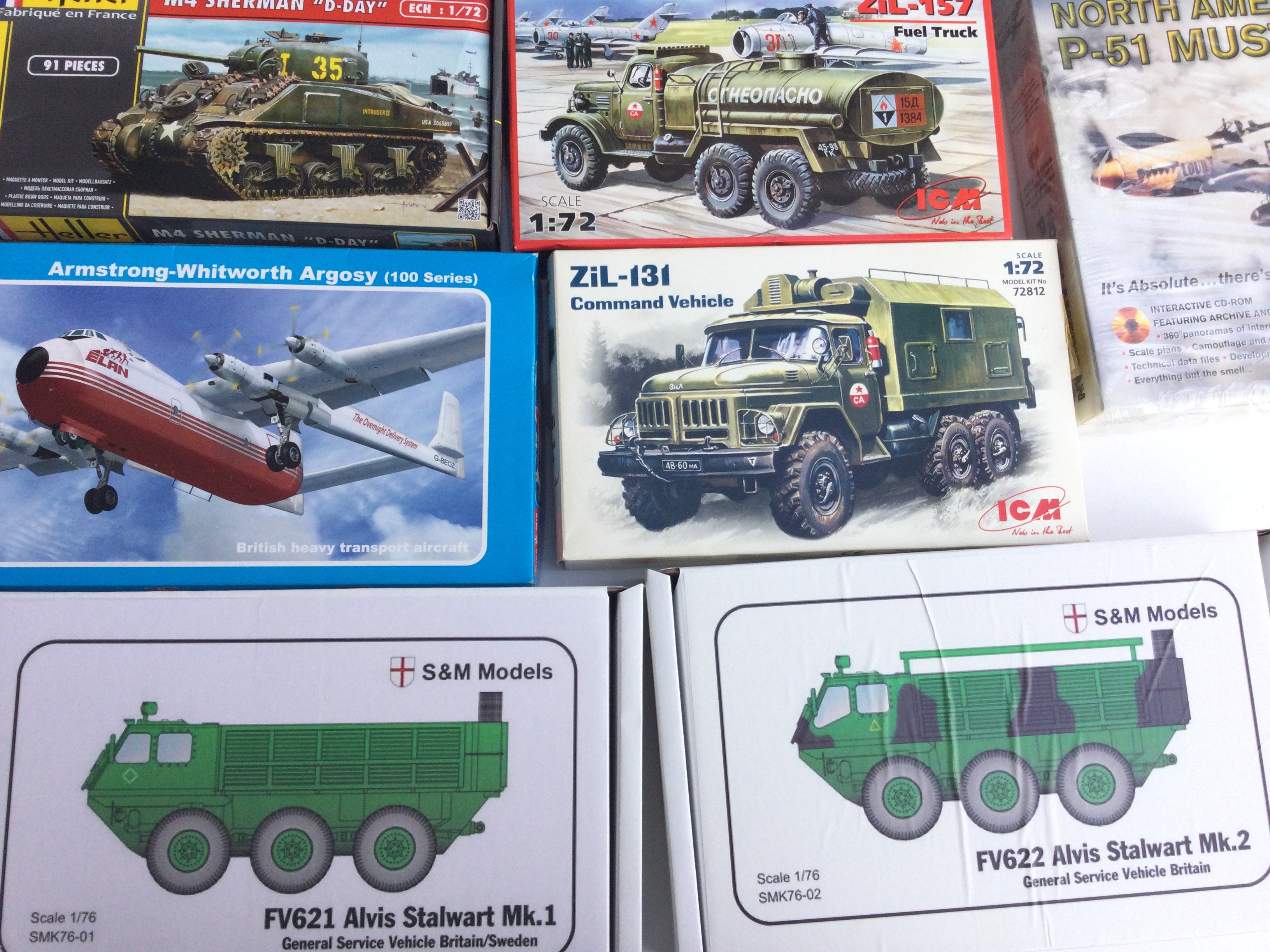 A Collection of Boxed Model Kits Including Hobby B - Image 3 of 5