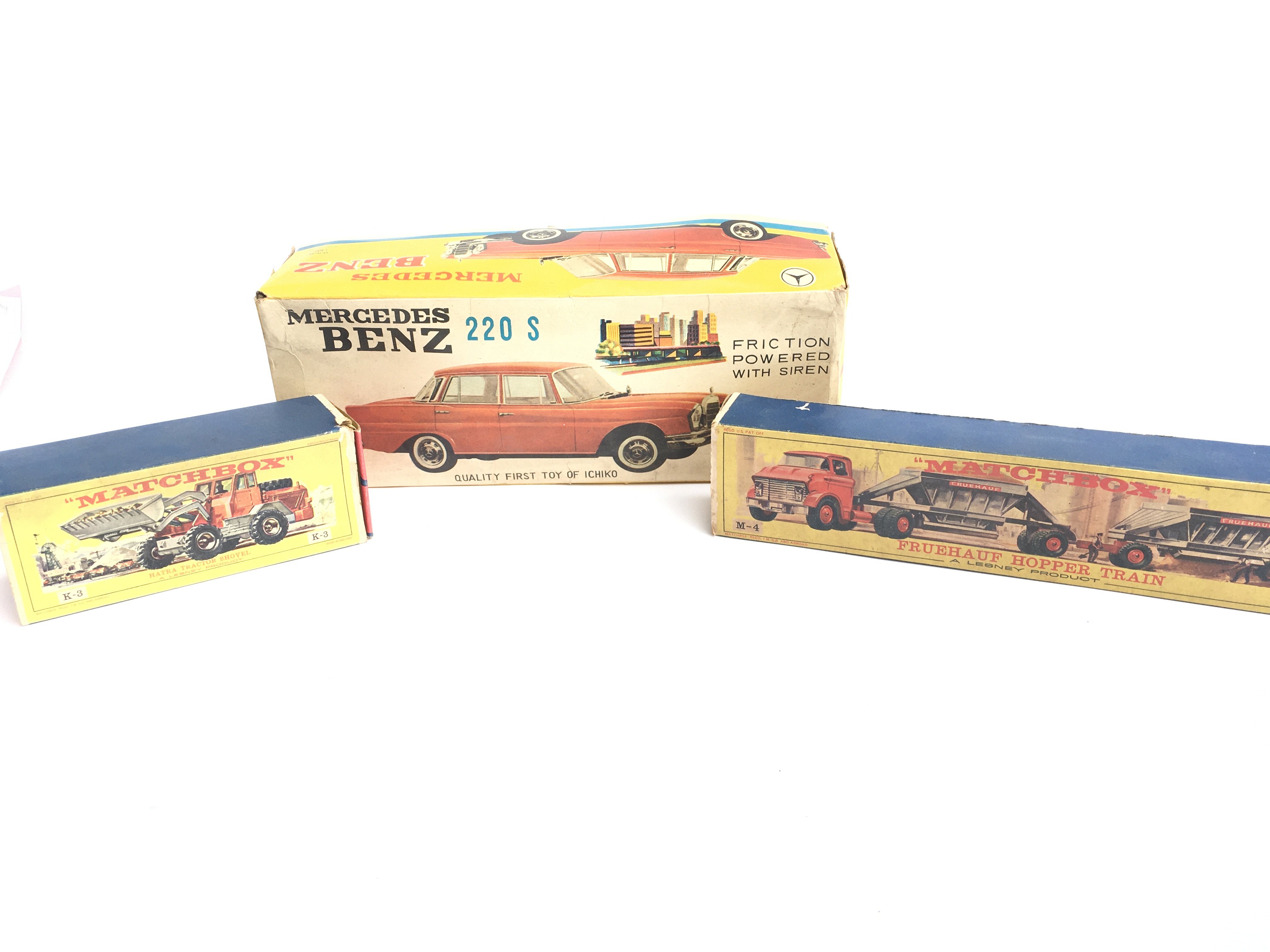 A Boxed Matchbox Hatra Tractor #K-3. A Fruehauf Ho