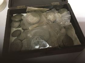 A collection of George V silver coinage used circu