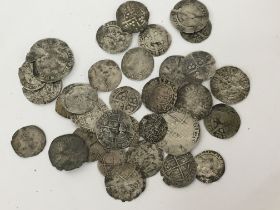 A collection of interesting silver coinage includi