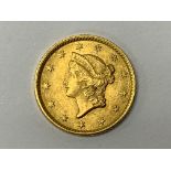 1853 United States 1 Dollar Liberty Head left, 13