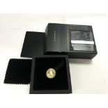 A 1/4oz gold proof kookaburra coin with COA. Posta