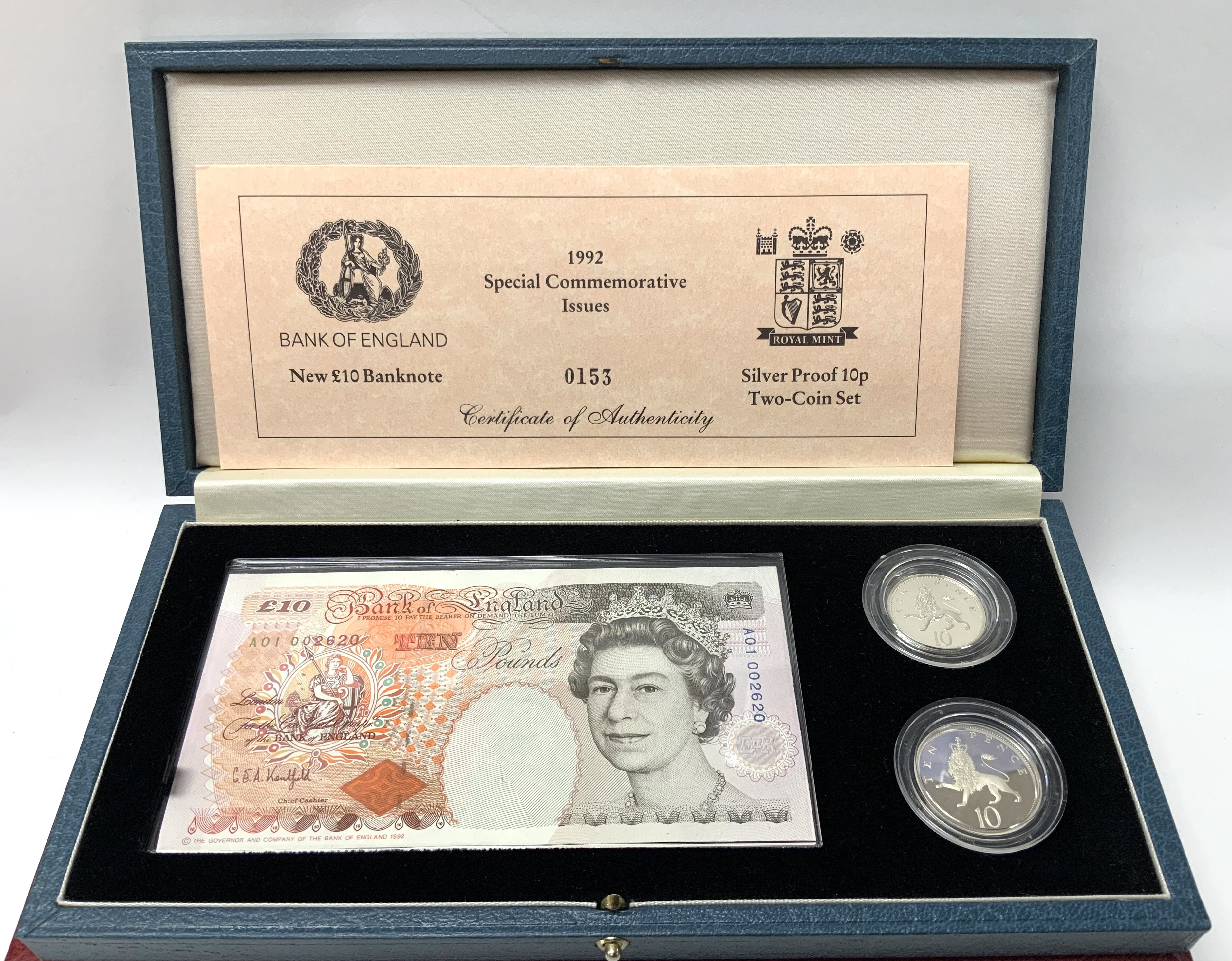 Royal Mint issue 1994 cased commemorative Bank of - Image 2 of 3