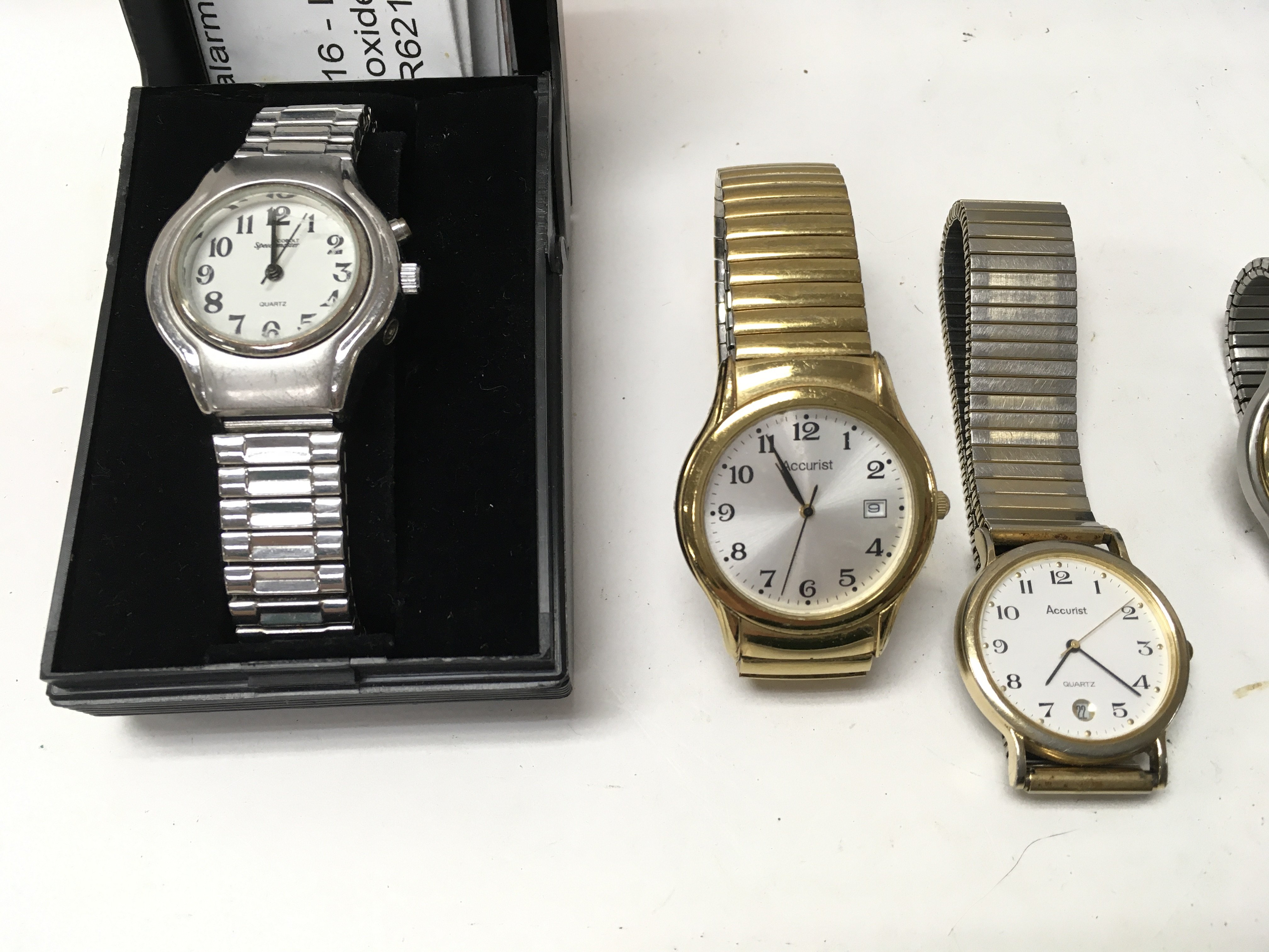 A collection of watches including two nice Seiko e - Image 3 of 5
