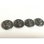 Vintage squirrel buttons. Postage category A